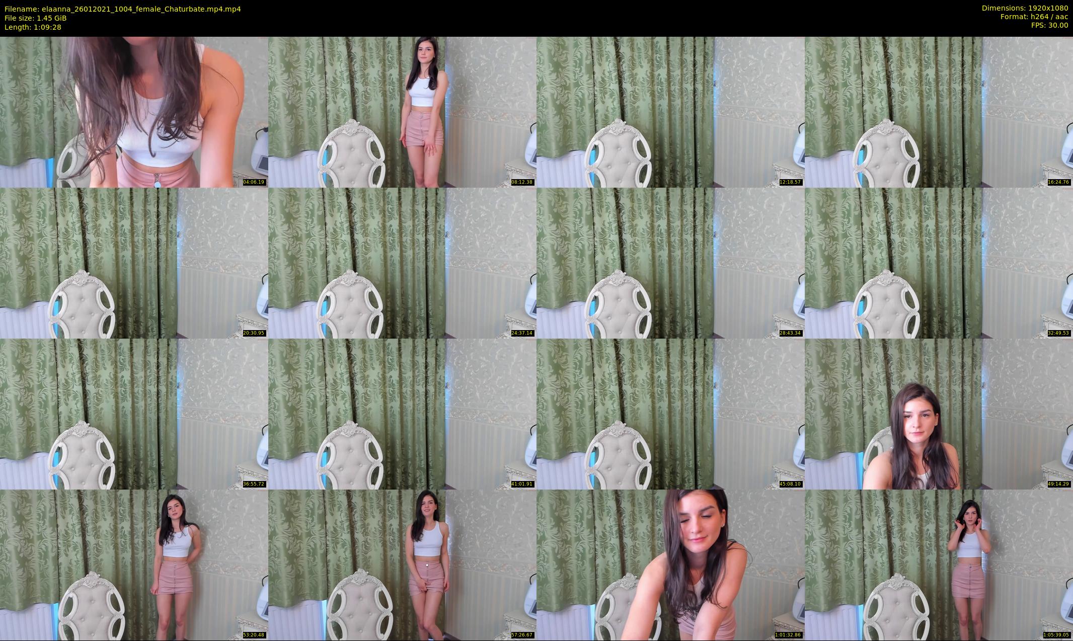 elaanna — 70 minute Chaturbate female cam show recording, 1080p, Jan 26, 2021