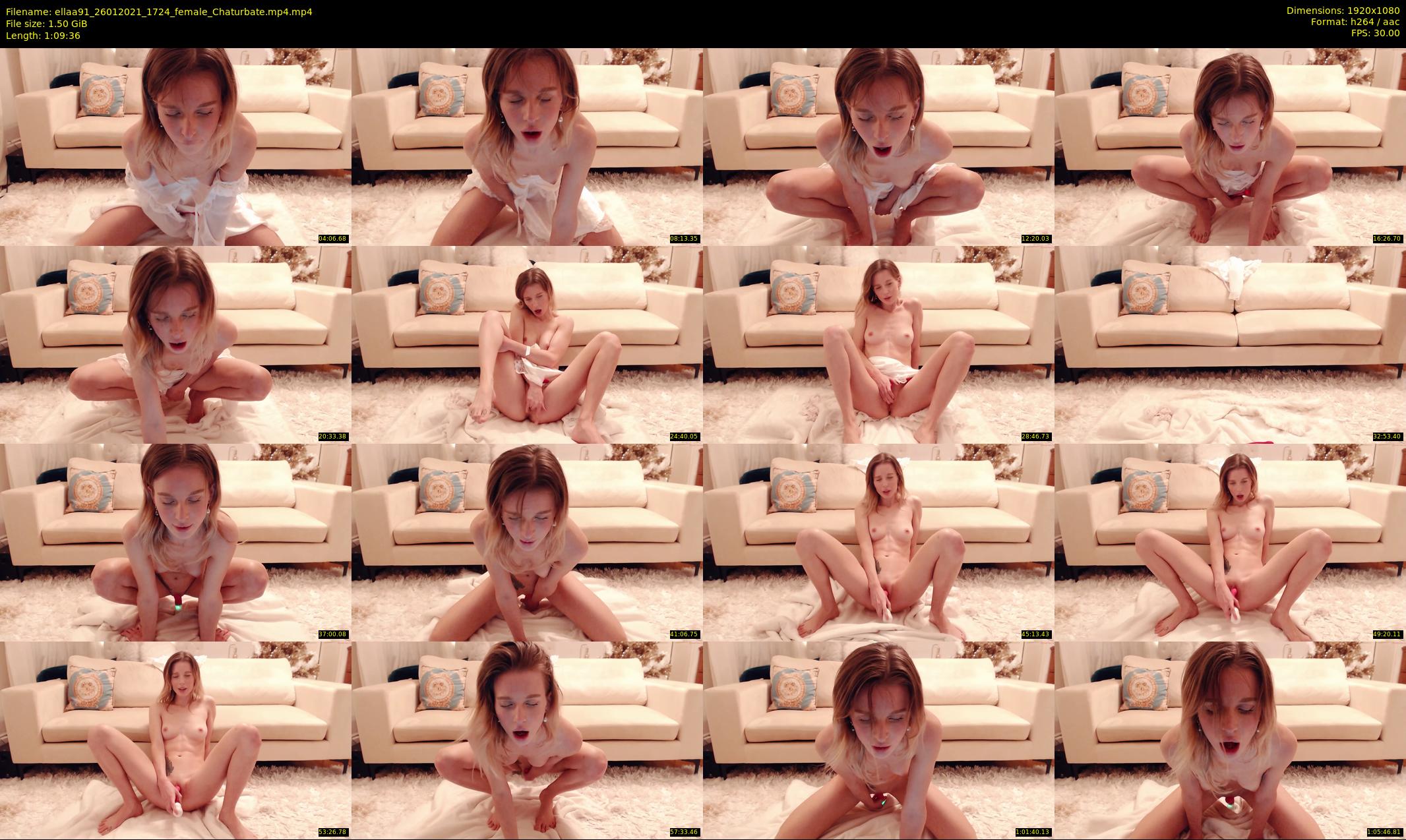ellaa91 — 70 minute Chaturbate female cam show recording, 1080p, Jan 26, 2021