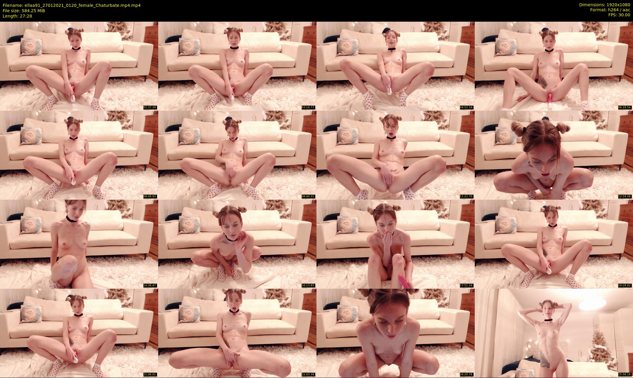 ellaa91 — 28 minute Chaturbate female cam show recording, 1080p, Jan 27, 2021