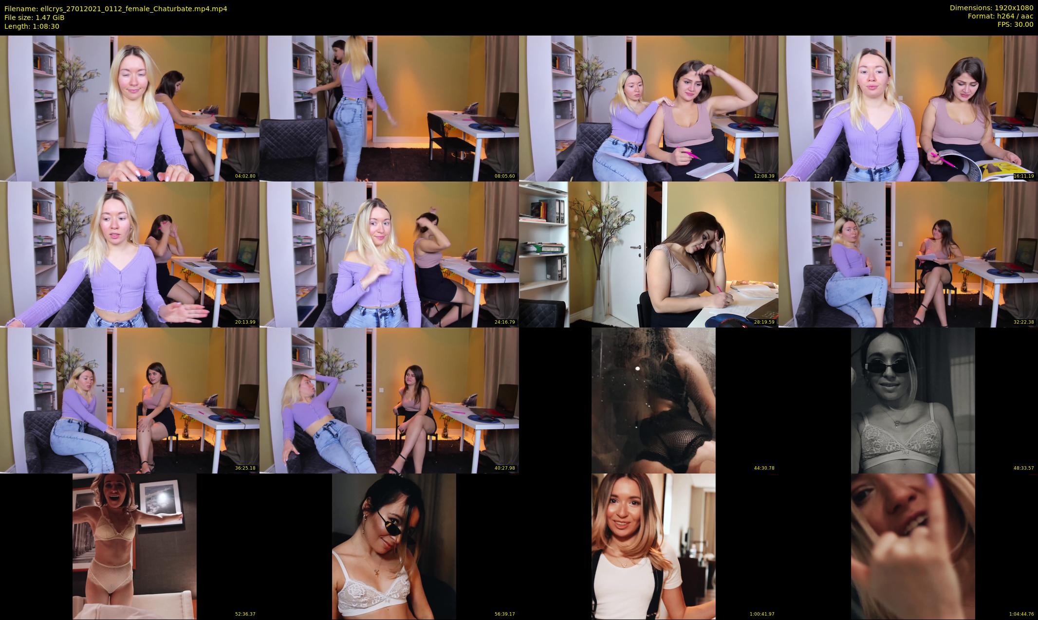 ellcrys — 69 minute Chaturbate couple cam show recording, 1080p, Jan 27, 2021