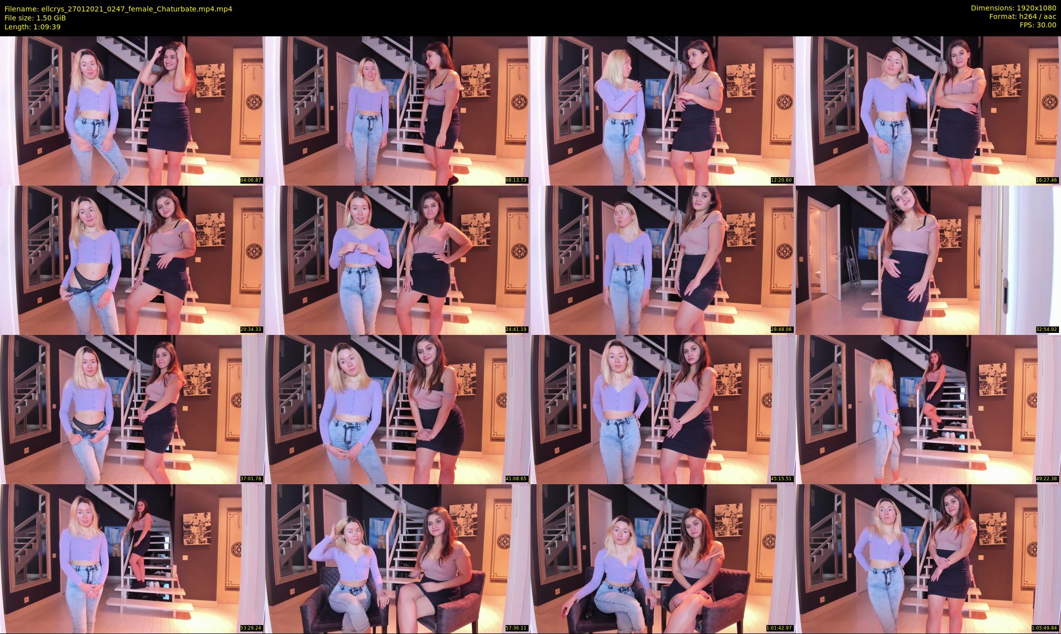 ellcrys — 70 minute Chaturbate couple cam show recording, 1080p, Jan 27, 2021