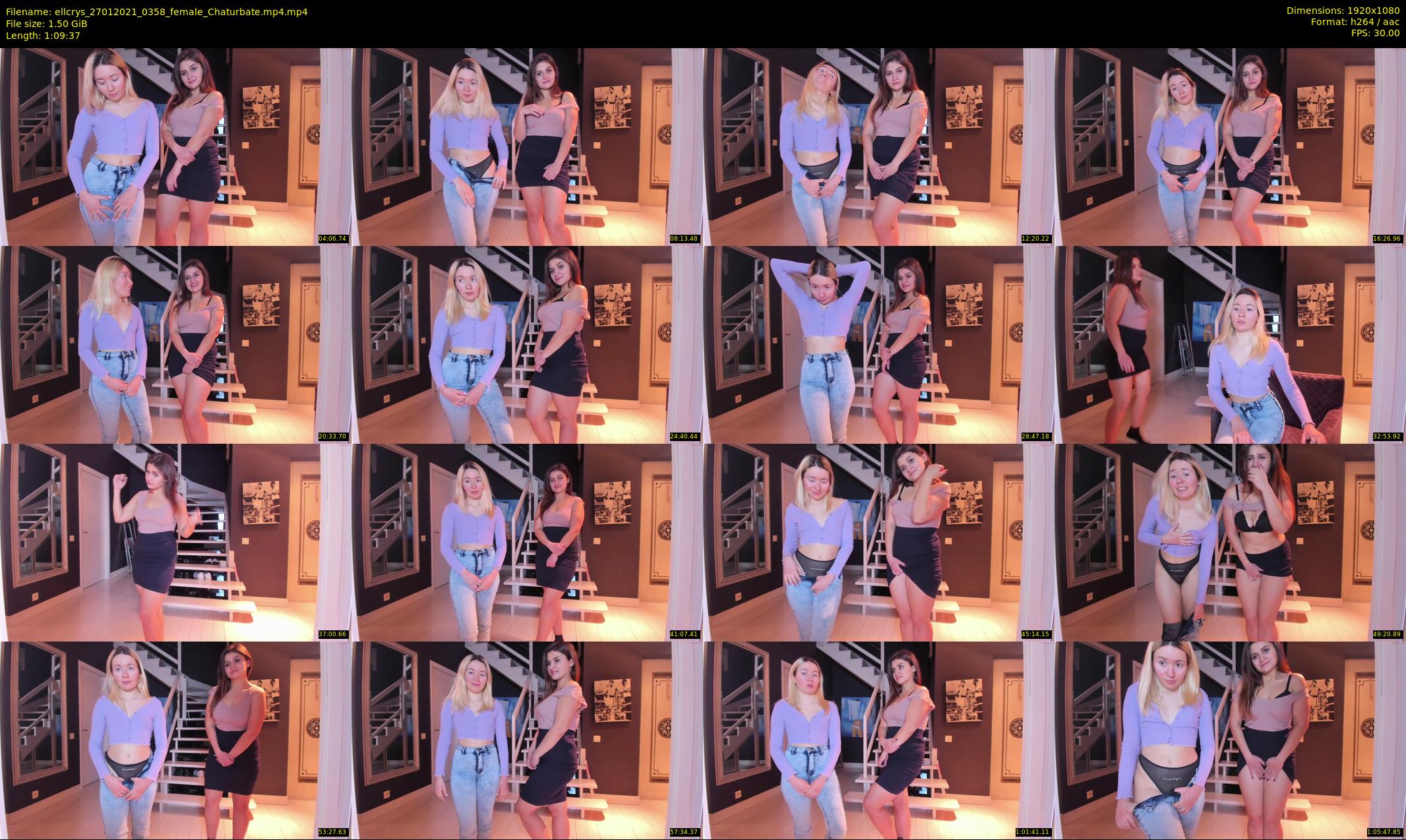 ellcrys — 70 minute Chaturbate couple cam show recording, 1080p, Jan 27, 2021
