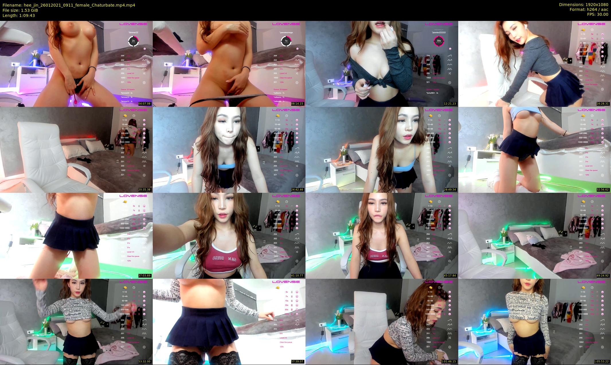 hee_jin — 70 minute Chaturbate female cam show recording, 1080p, Jan 26, 2021