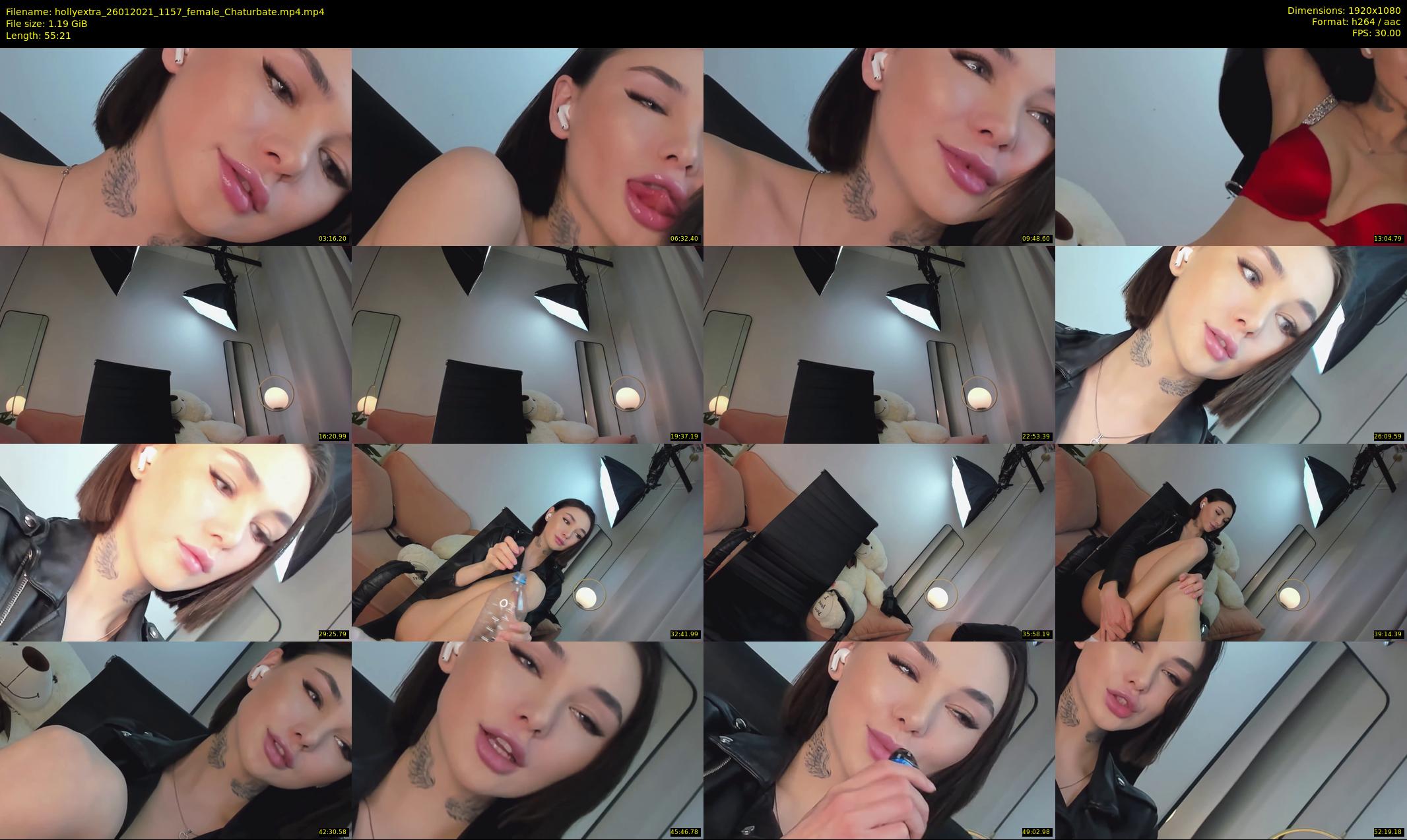 hollyextra — 56 minute Chaturbate female cam show recording, 1080p, Jan 26, 2021