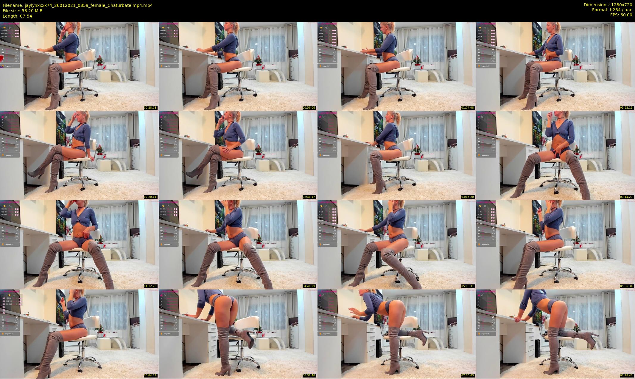 jaylynxxxx74 — 8 minute Chaturbate female cam show recording, 720p, Jan 26, 2021