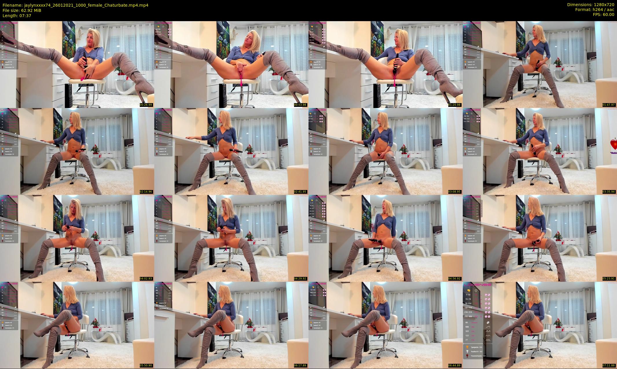 jaylynxxxx74 — 8 minute Chaturbate female cam show recording, 720p, Jan 26, 2021