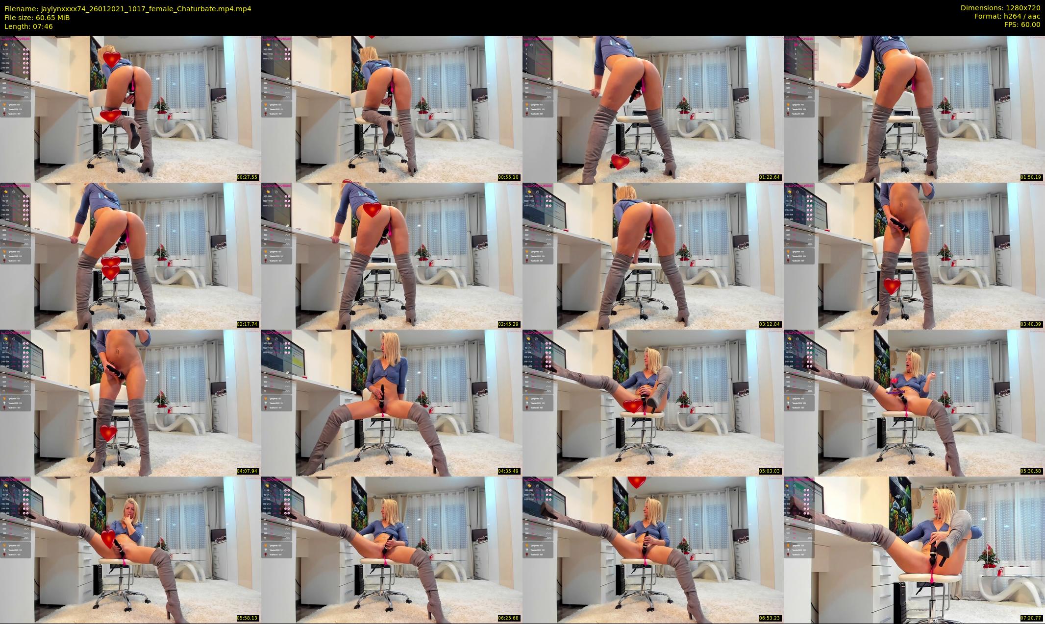 jaylynxxxx74 — 8 minute Chaturbate female cam show recording, 720p, Jan 26, 2021