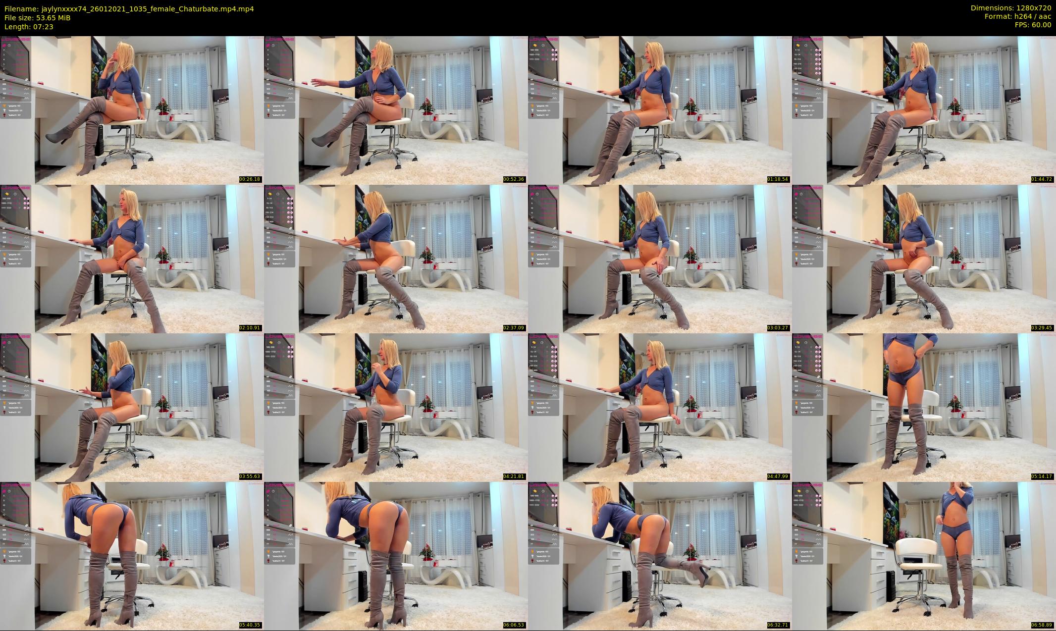 jaylynxxxx74 — 8 minute Chaturbate female cam show recording, 720p, Jan 26, 2021