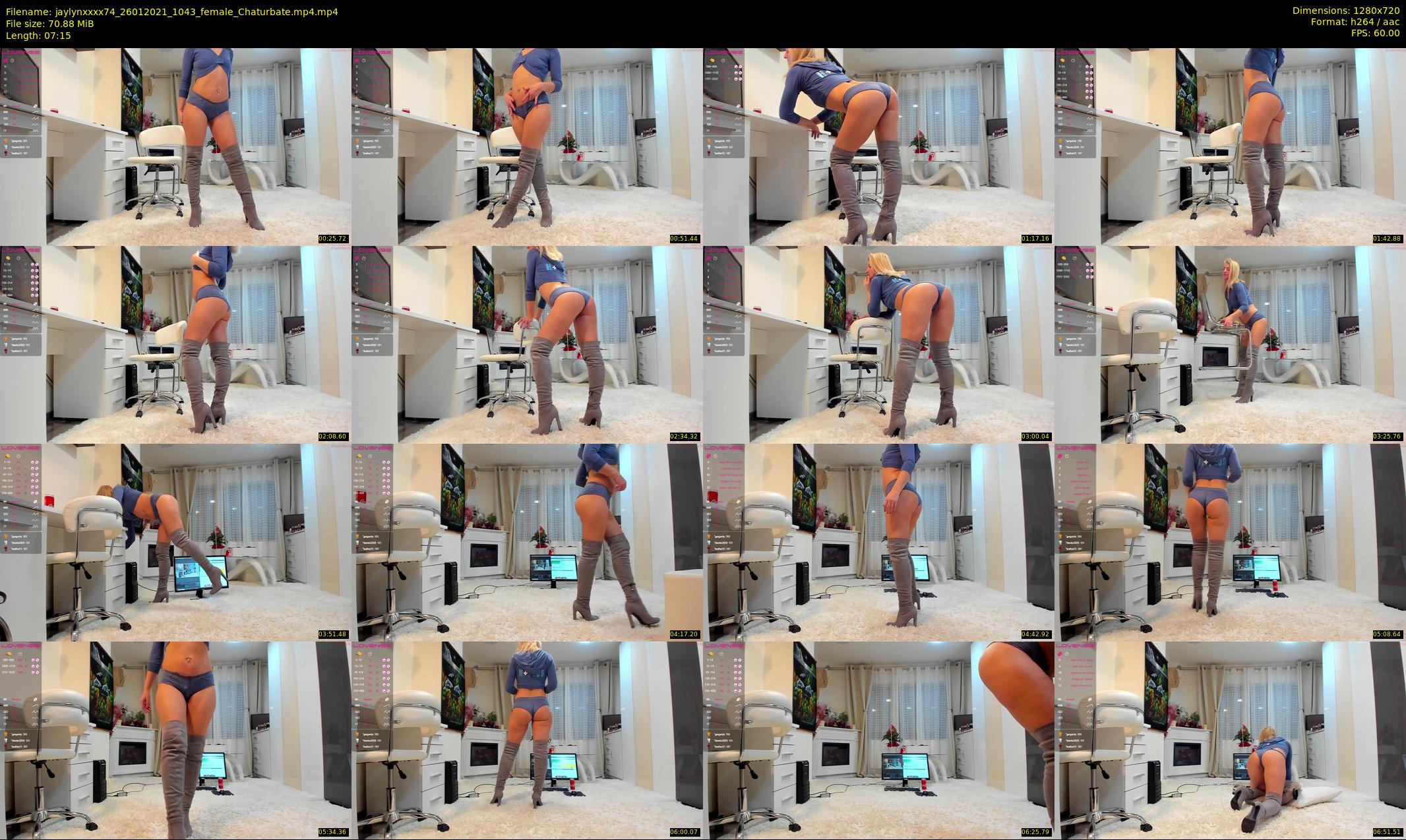 jaylynxxxx74 — 8 minute Chaturbate female cam show recording, 720p, Jan 26, 2021