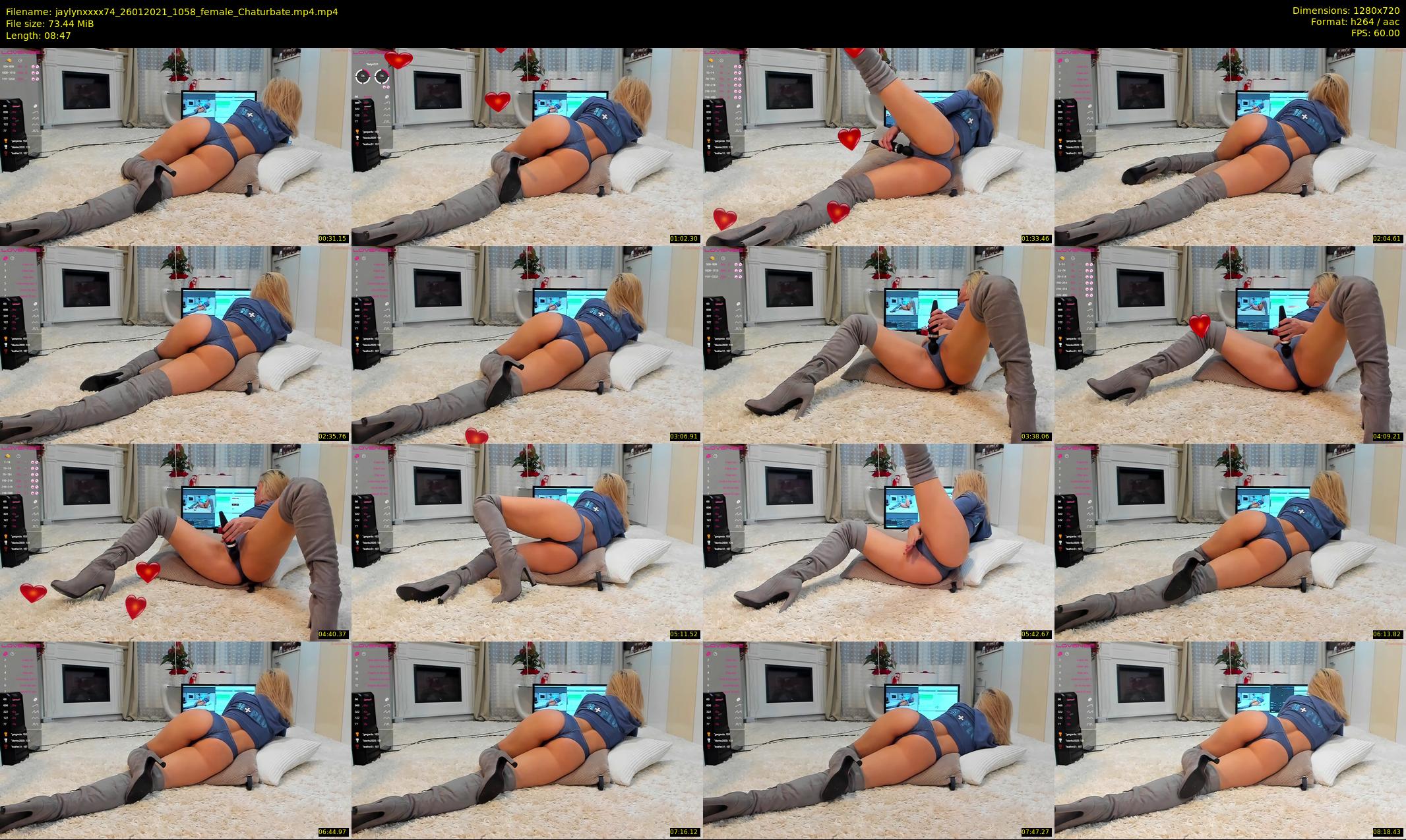 jaylynxxxx74 — 9 minute Chaturbate female cam show recording, 720p, Jan 26, 2021