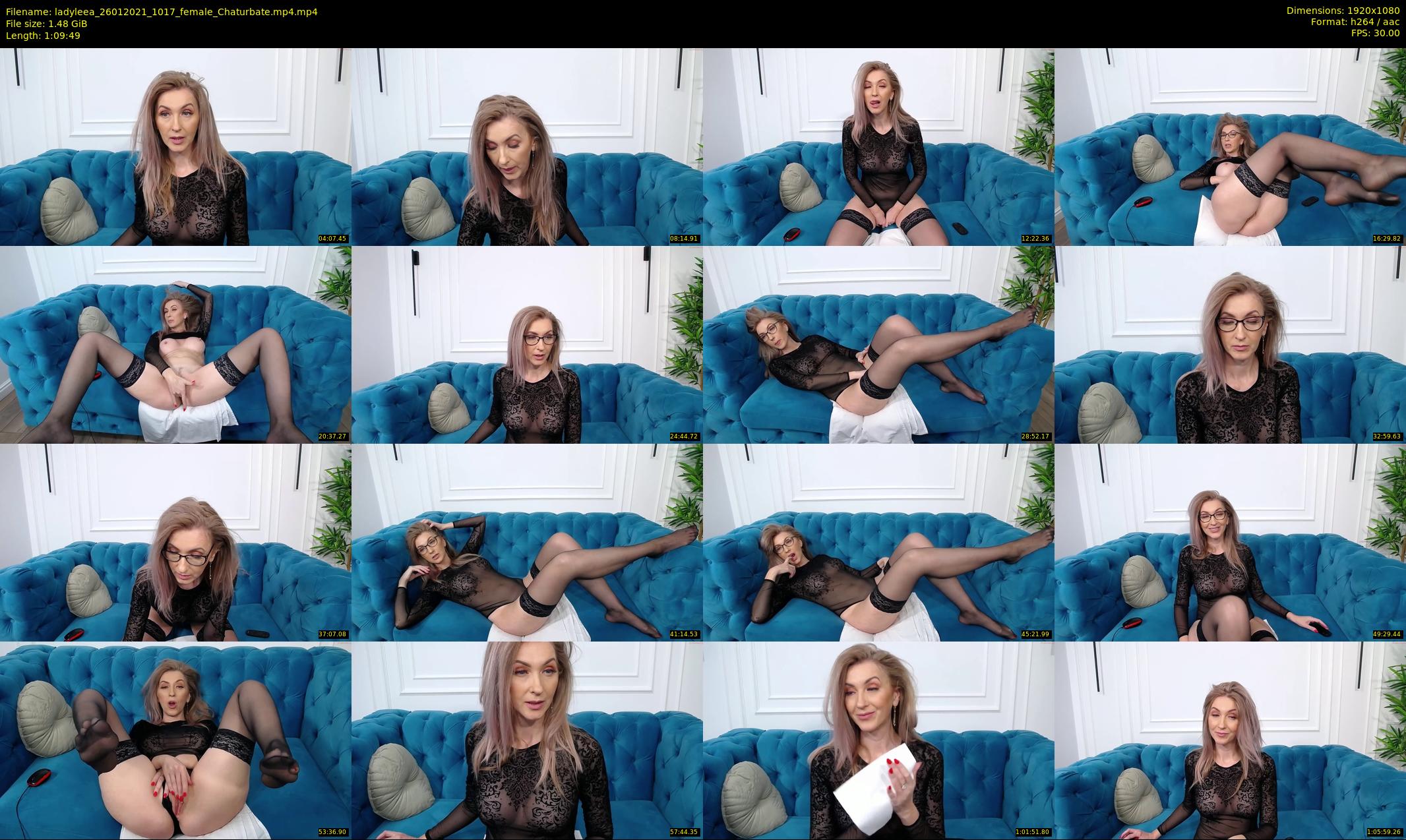 ladyleea — 70 minute Chaturbate female cam show recording, 1080p, Jan 26, 2021