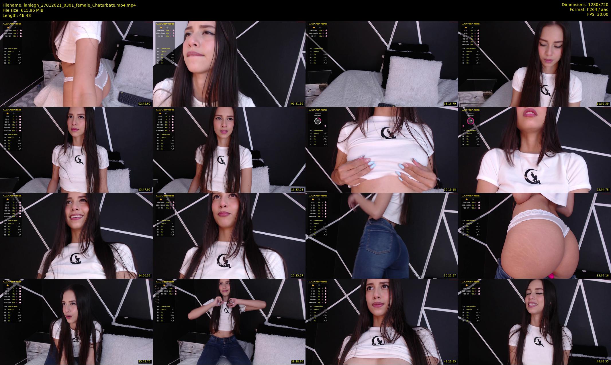 laniegh — 47 minute Chaturbate female cam show recording, 720p, Jan 27, 2021