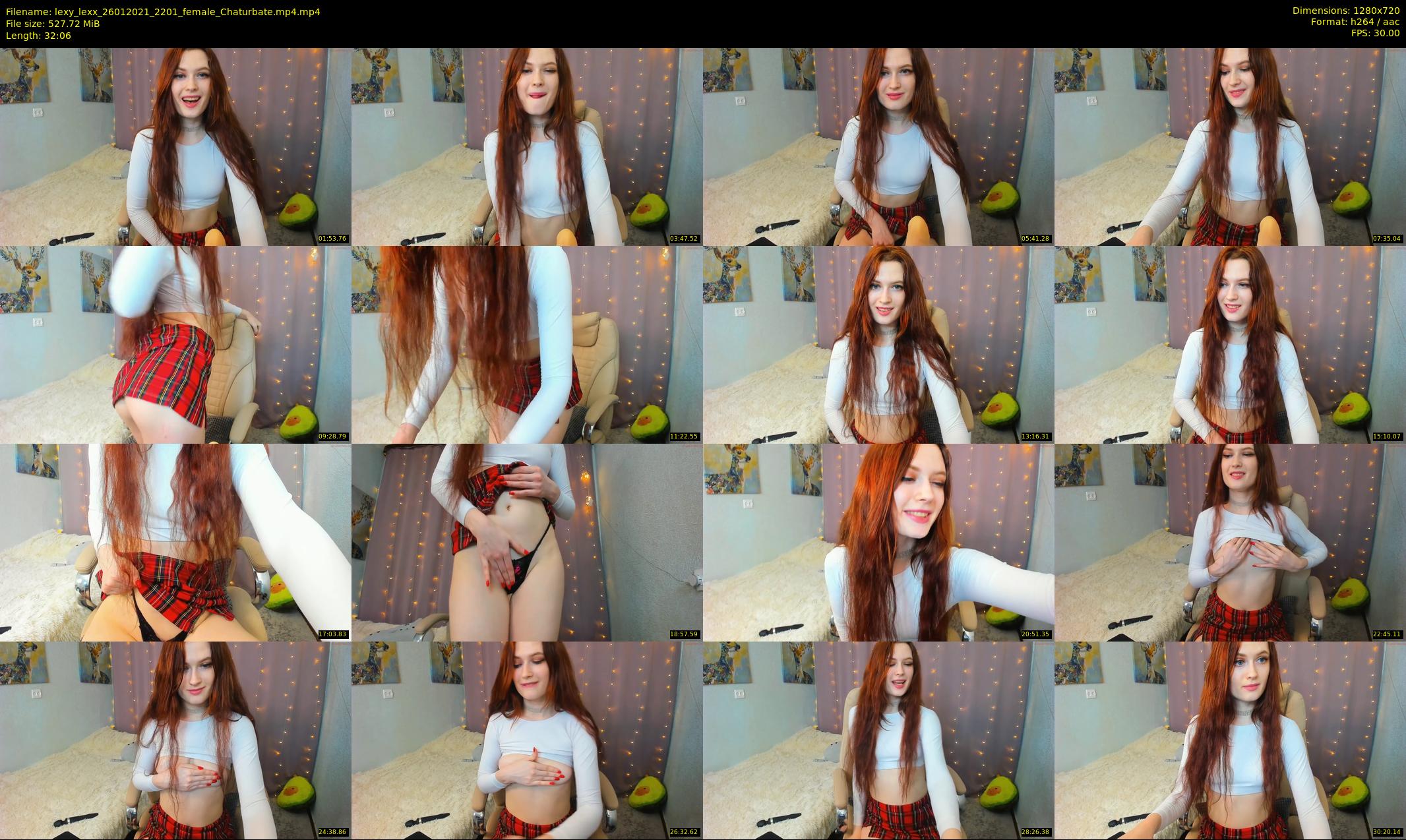 lexy_lexx — 33 minute Chaturbate female cam show recording, 720p, Jan 26, 2021