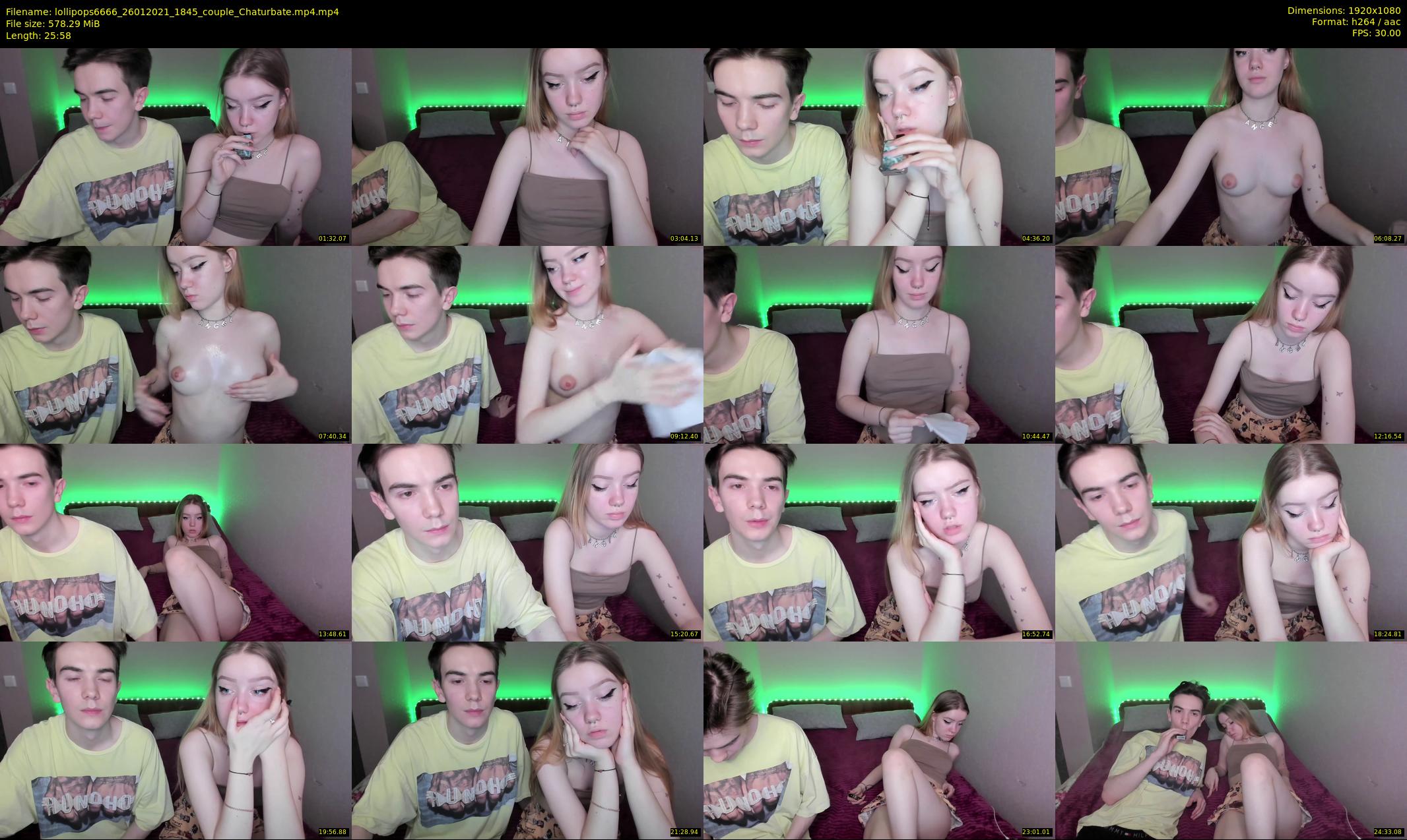 lollipops6666 — 26 minute Chaturbate couple cam show recording, 1080p, Jan 26, 2021