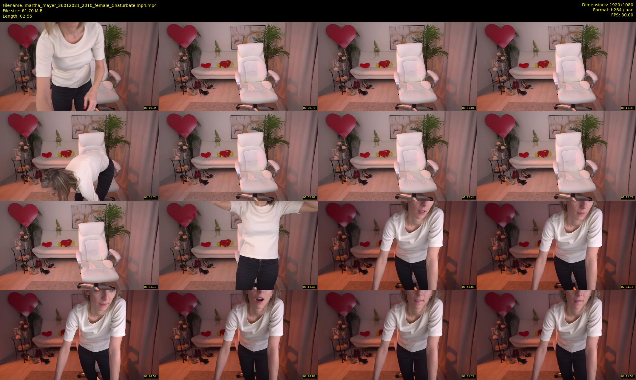 martha_mayer — 3 minute Chaturbate female cam show recording, 1080p, Jan 26, 2021
