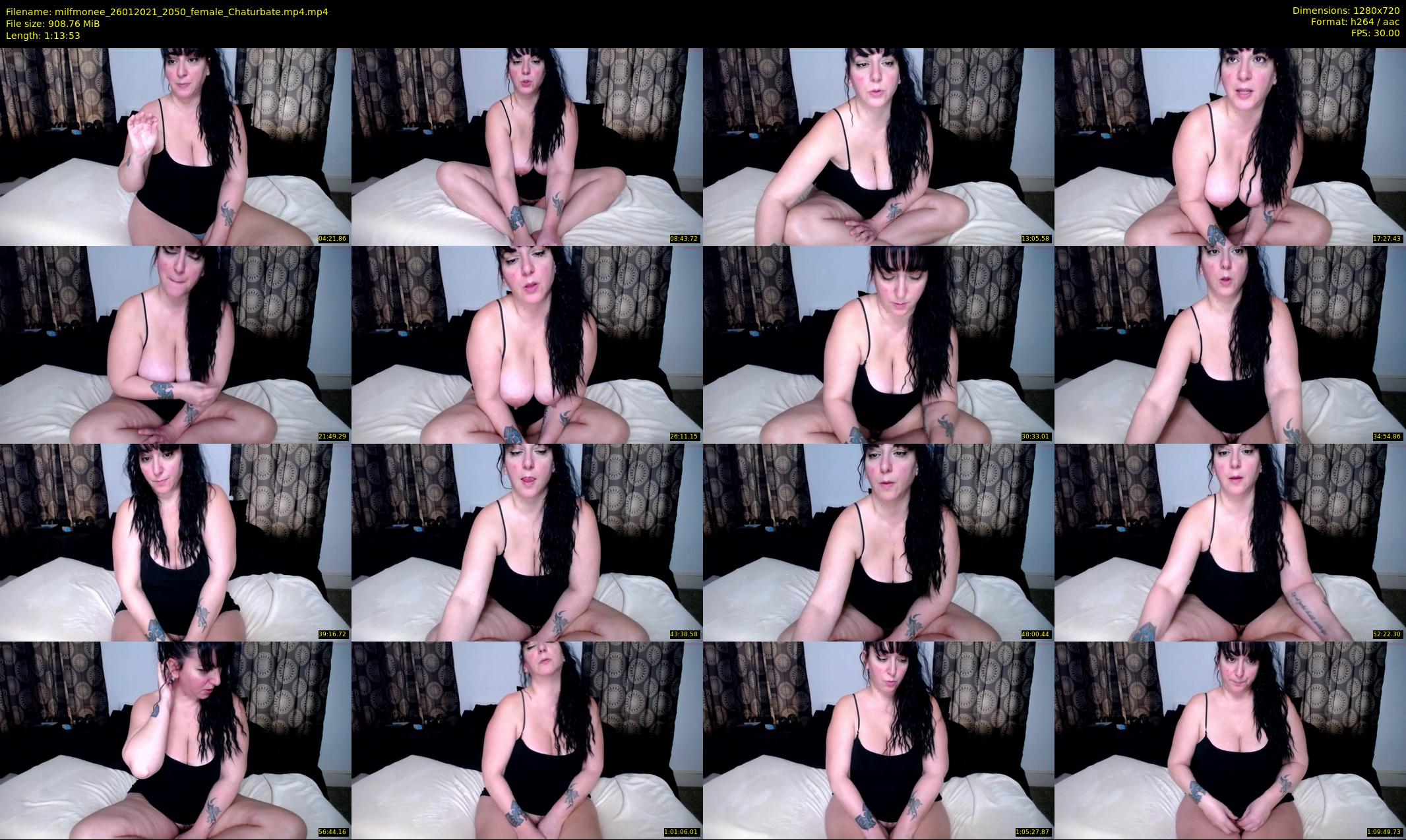 milfmonee — 74 minute Chaturbate female cam show recording, 720p, Jan 26, 2021