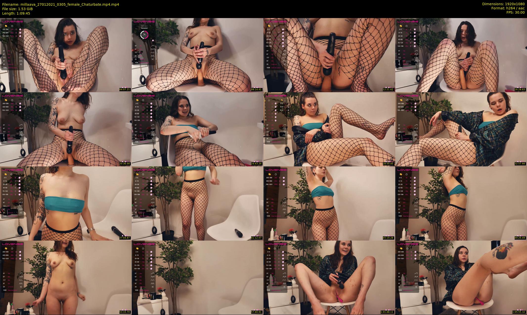 millaava — 70 minute Chaturbate female cam show recording, 1080p, Jan 27, 2021