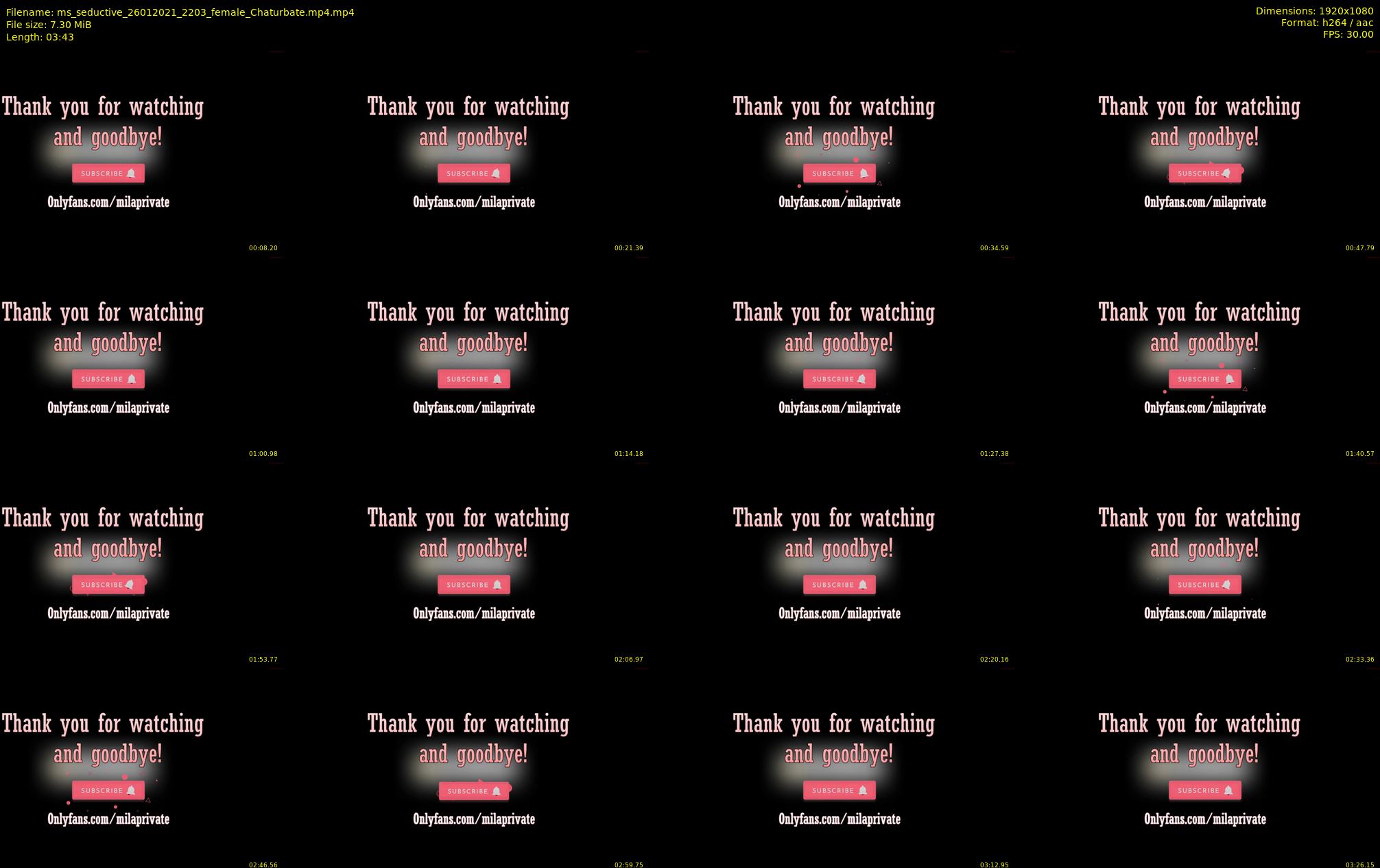 ms_seductive — 4 minute Chaturbate female cam show recording, 1080p, Jan 26, 2021