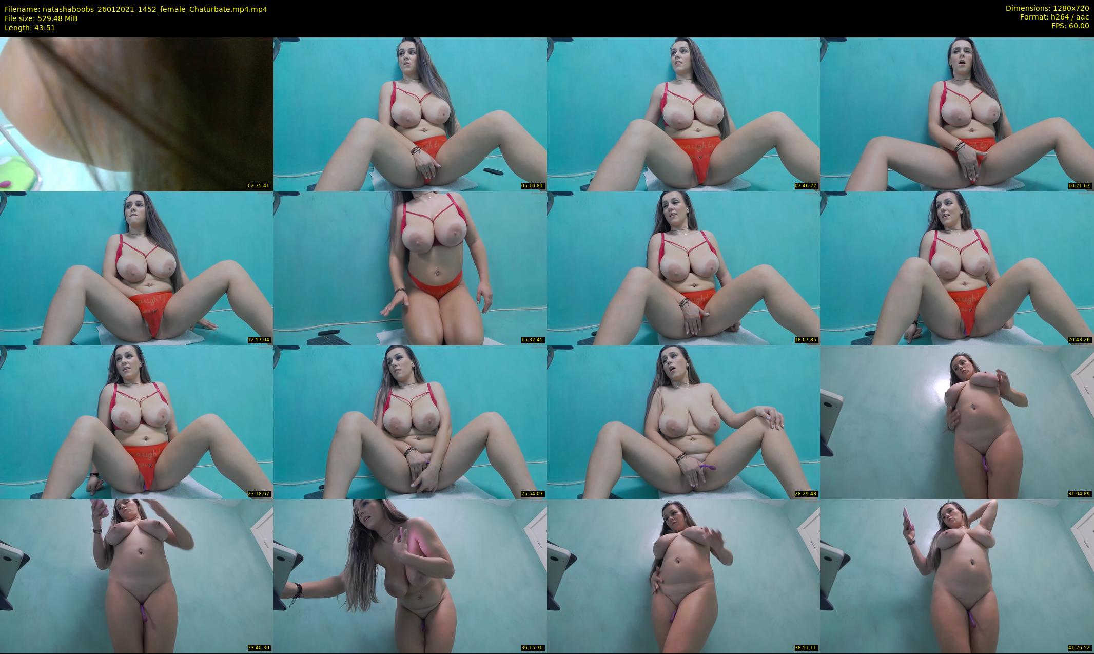 natashaboobs — 44 minute Chaturbate female cam show recording, 720p, Jan 26, 2021