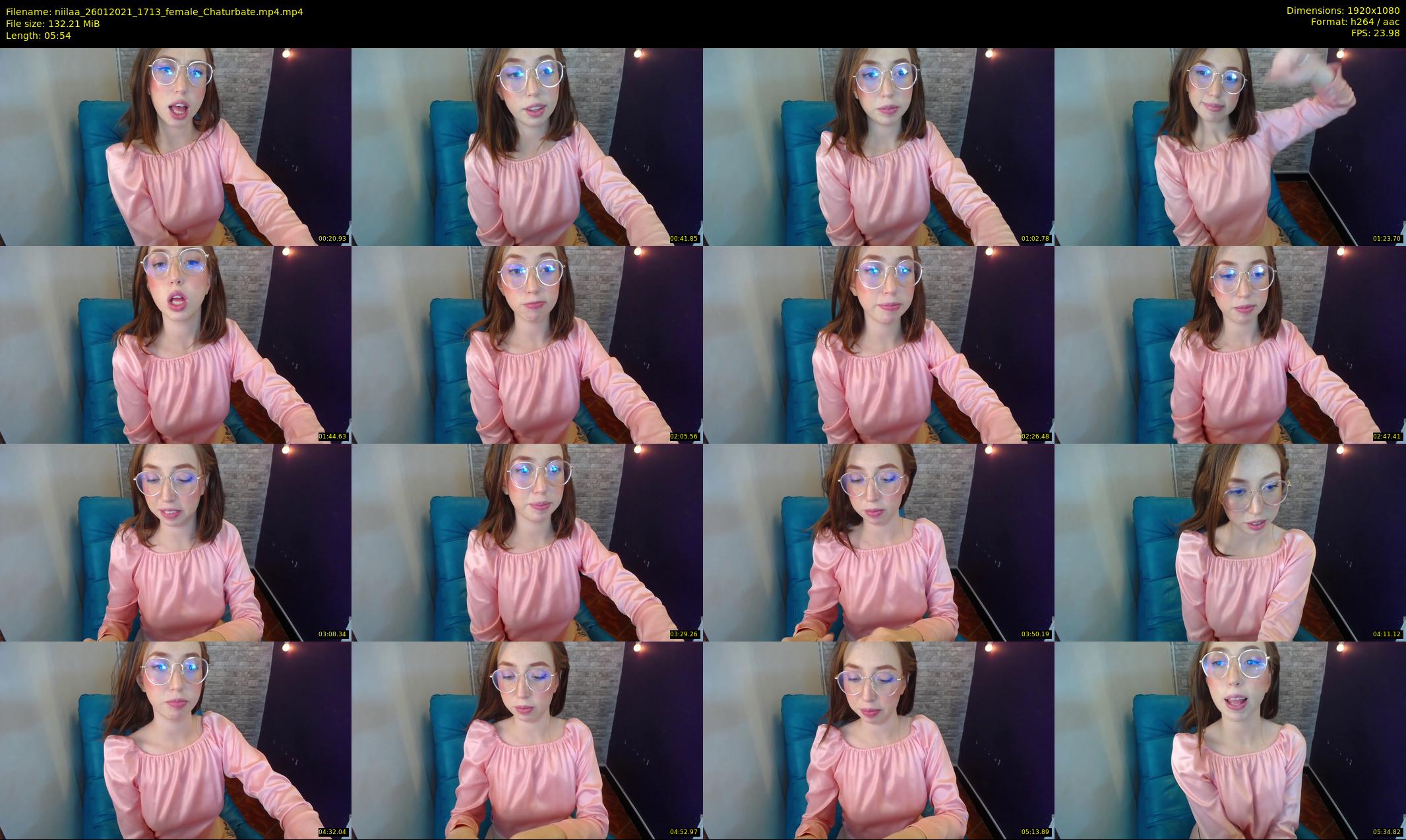 niilaa — 6 minute Chaturbate female cam show recording, 1080p, Jan 26, 2021