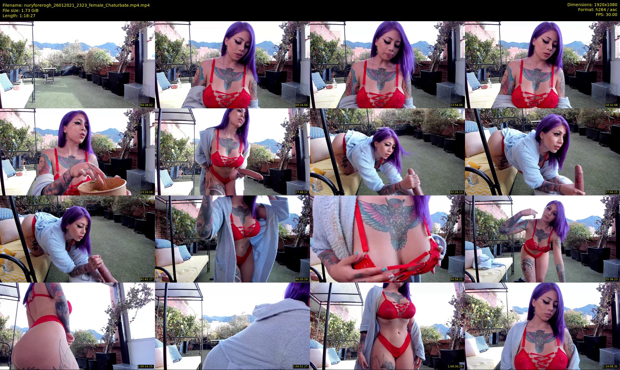 nuryforerogh — 79 minute Chaturbate female cam show recording, 1080p, Jan 26, 2021