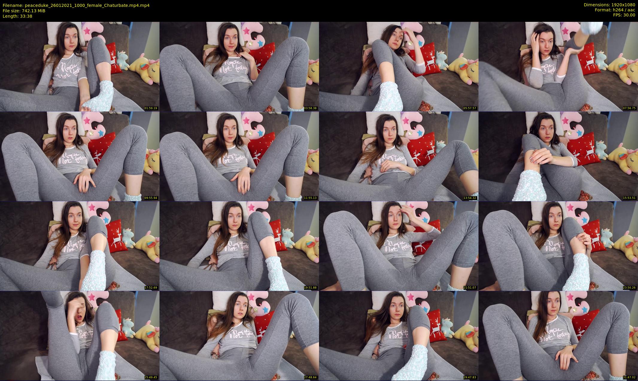 peaceduke — 34 minute Chaturbate female cam show recording, 1080p, Jan 26, 2021