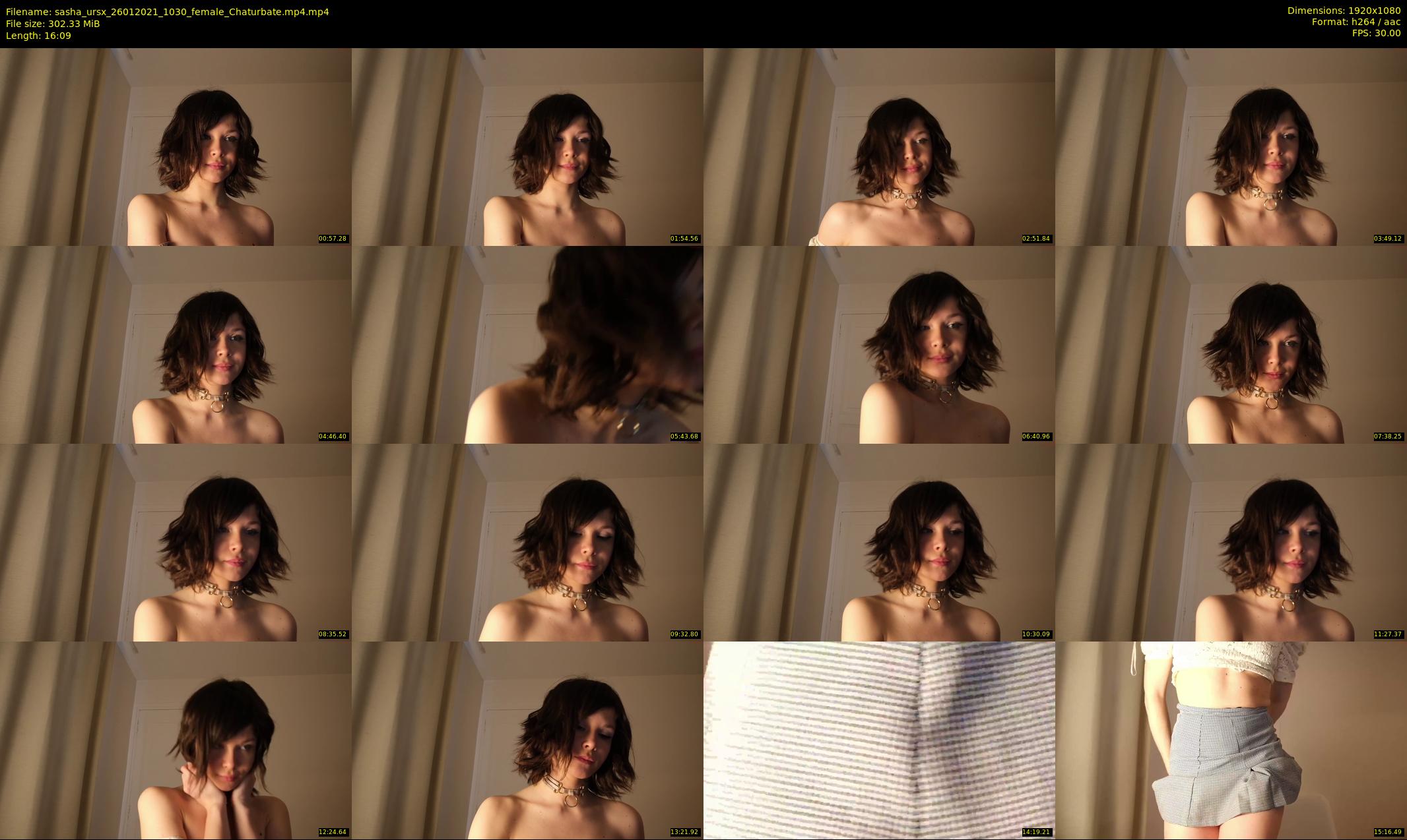 sasha_ursx — 17 minute Chaturbate female cam show recording, 1080p, Jan 26, 2021