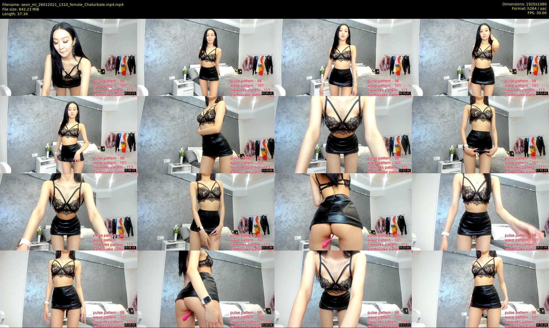 seon_mi — 38 minute Chaturbate female cam show recording, 1080p, Jan 26, 2021