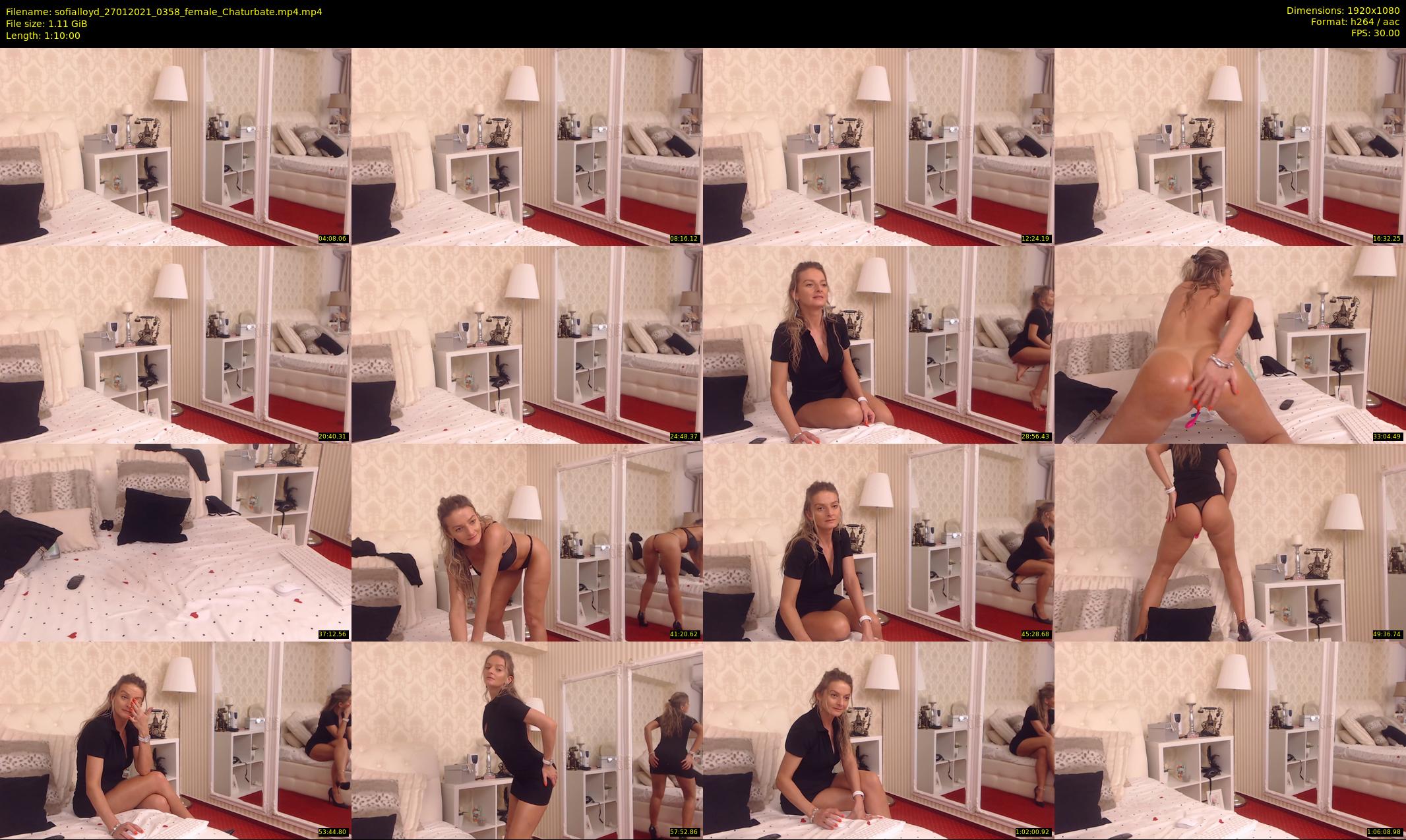 sofialloyd — 70 minute Chaturbate female cam show recording, 1080p, Jan 27, 2021