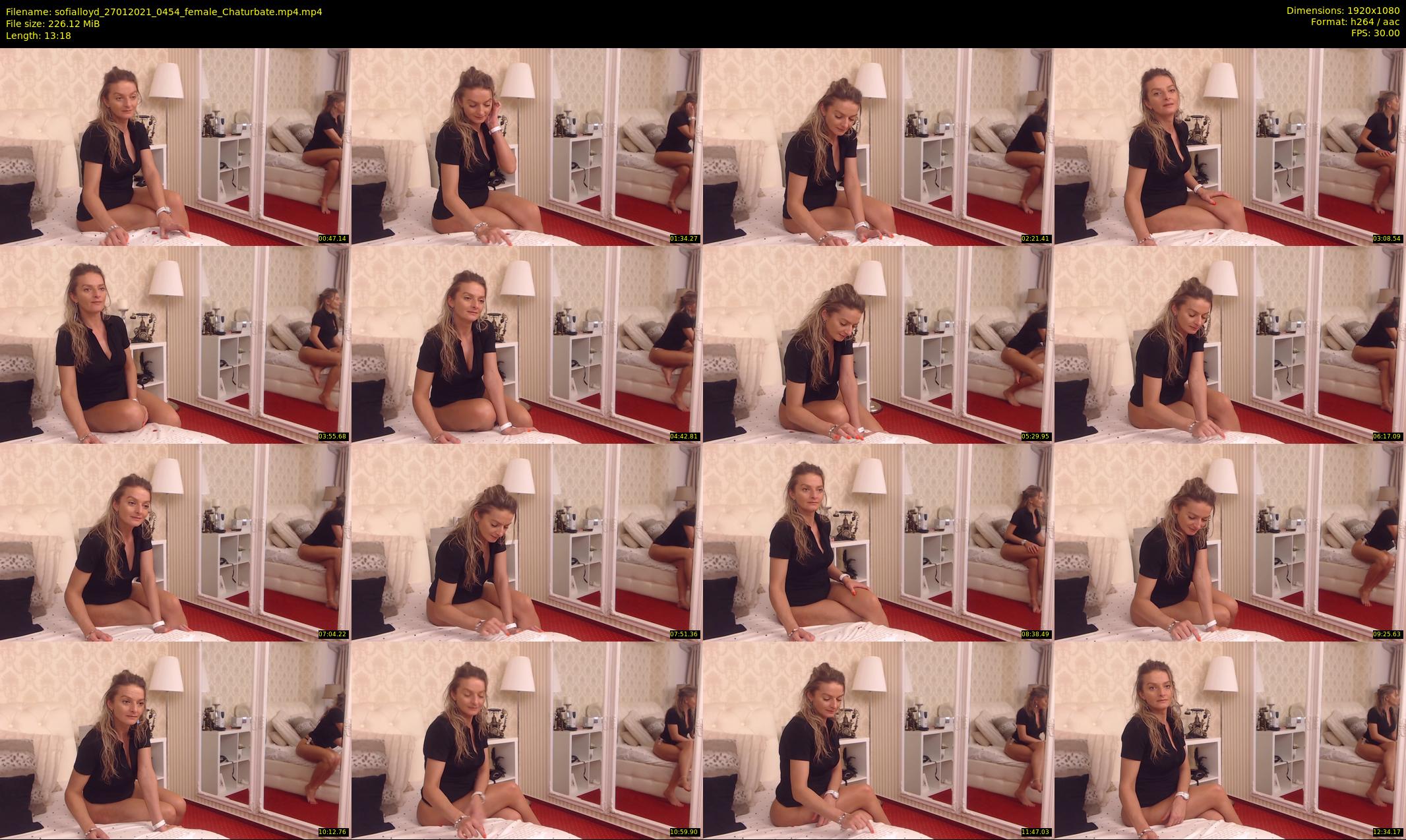sofialloyd — 14 minute Chaturbate female cam show recording, 1080p, Jan 27, 2021