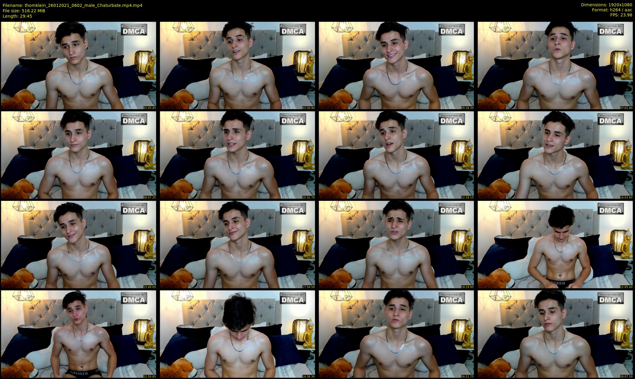 thomklein — 30 minute Chaturbate male cam show recording, 1080p, Jan 26, 2021