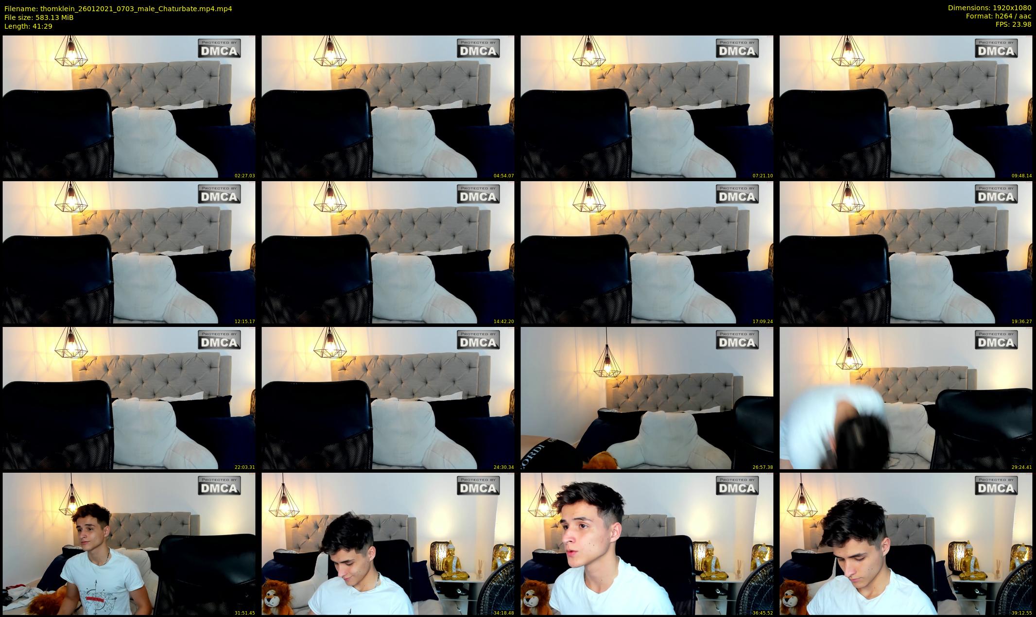 thomklein — 42 minute Chaturbate male cam show recording, 1080p, Jan 26, 2021