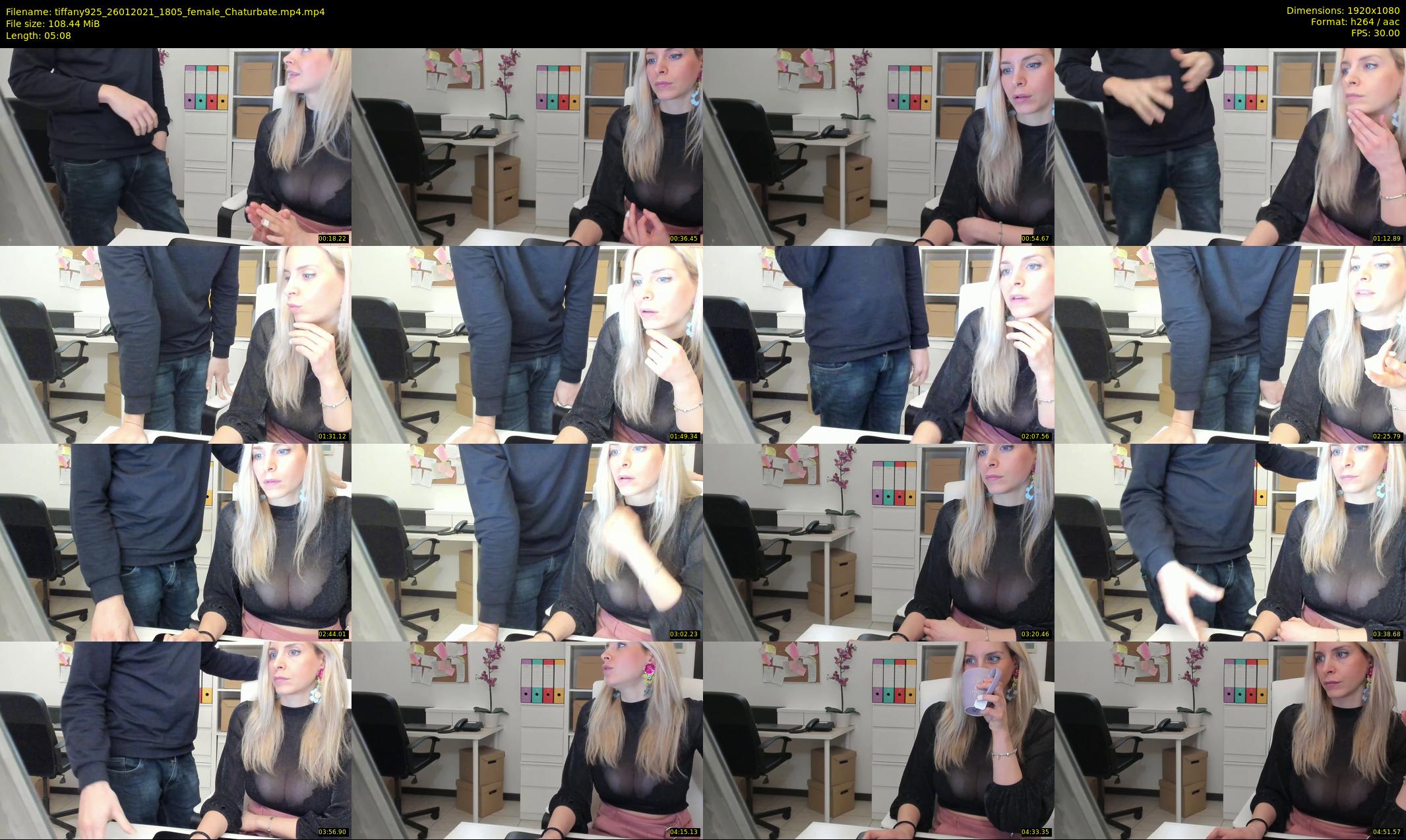 tiffany925 — 6 minute Chaturbate female cam show recording, 1080p, Jan 26, 2021