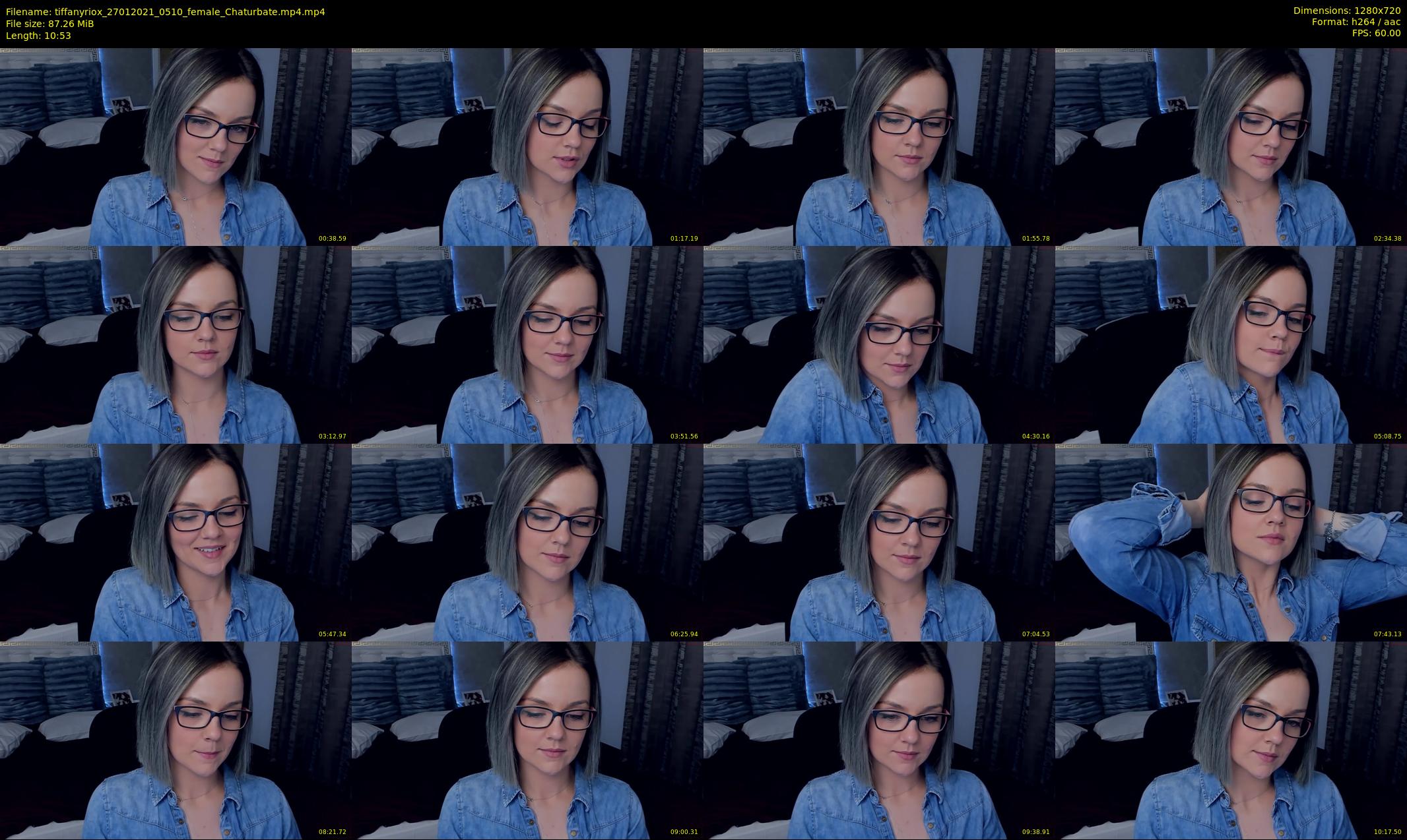 tiffanyriox — 11 minute Chaturbate female cam show recording, 720p, Jan 27, 2021