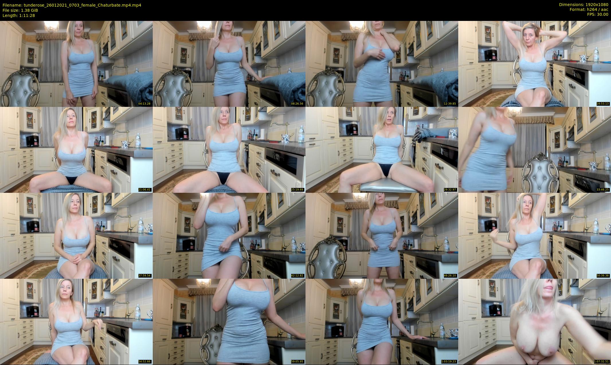 tunderose — 72 minute Chaturbate female cam show recording, 1080p, Jan 26, 2021