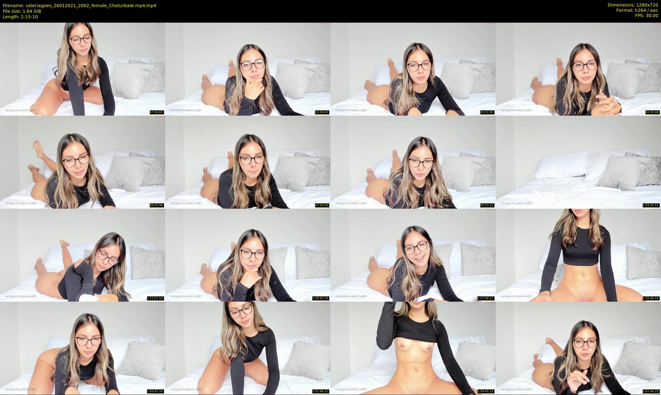 valeriagoes — 136 minute Chaturbate female cam show recording, 720p, Jan 26, 2021