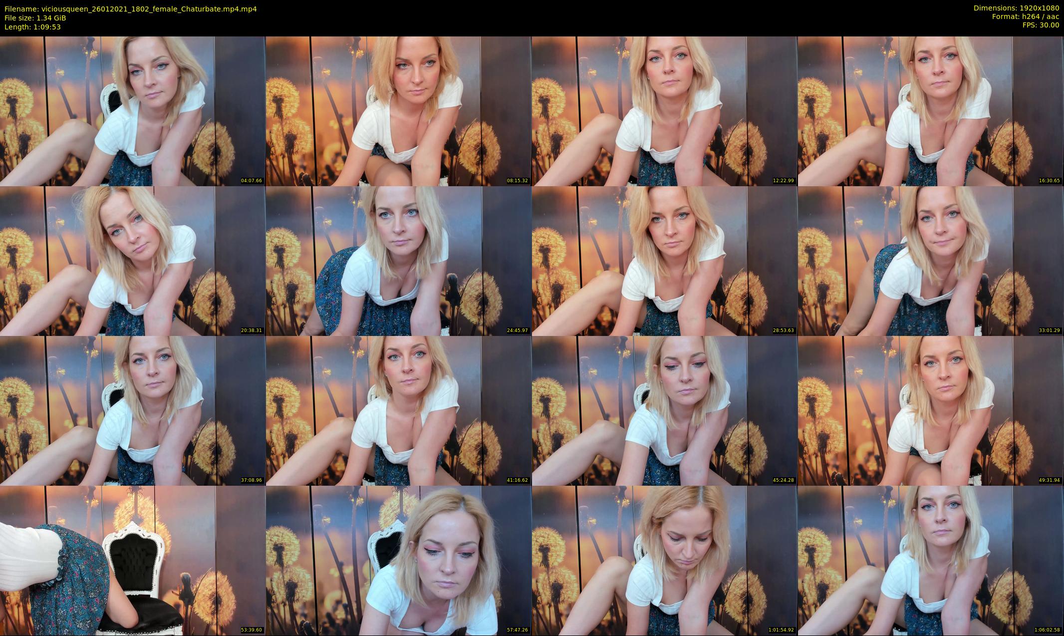 viciousqueen — 70 minute Chaturbate female cam show recording, 1080p, Jan 26, 2021