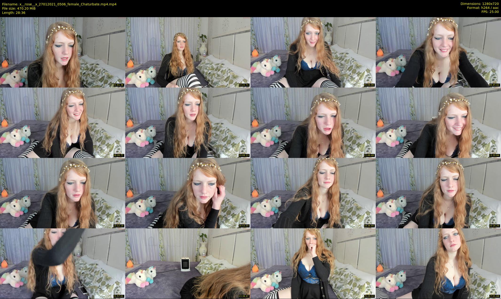 x__rose__x — 29 minute Chaturbate female cam show recording, 720p, Jan 27, 2021