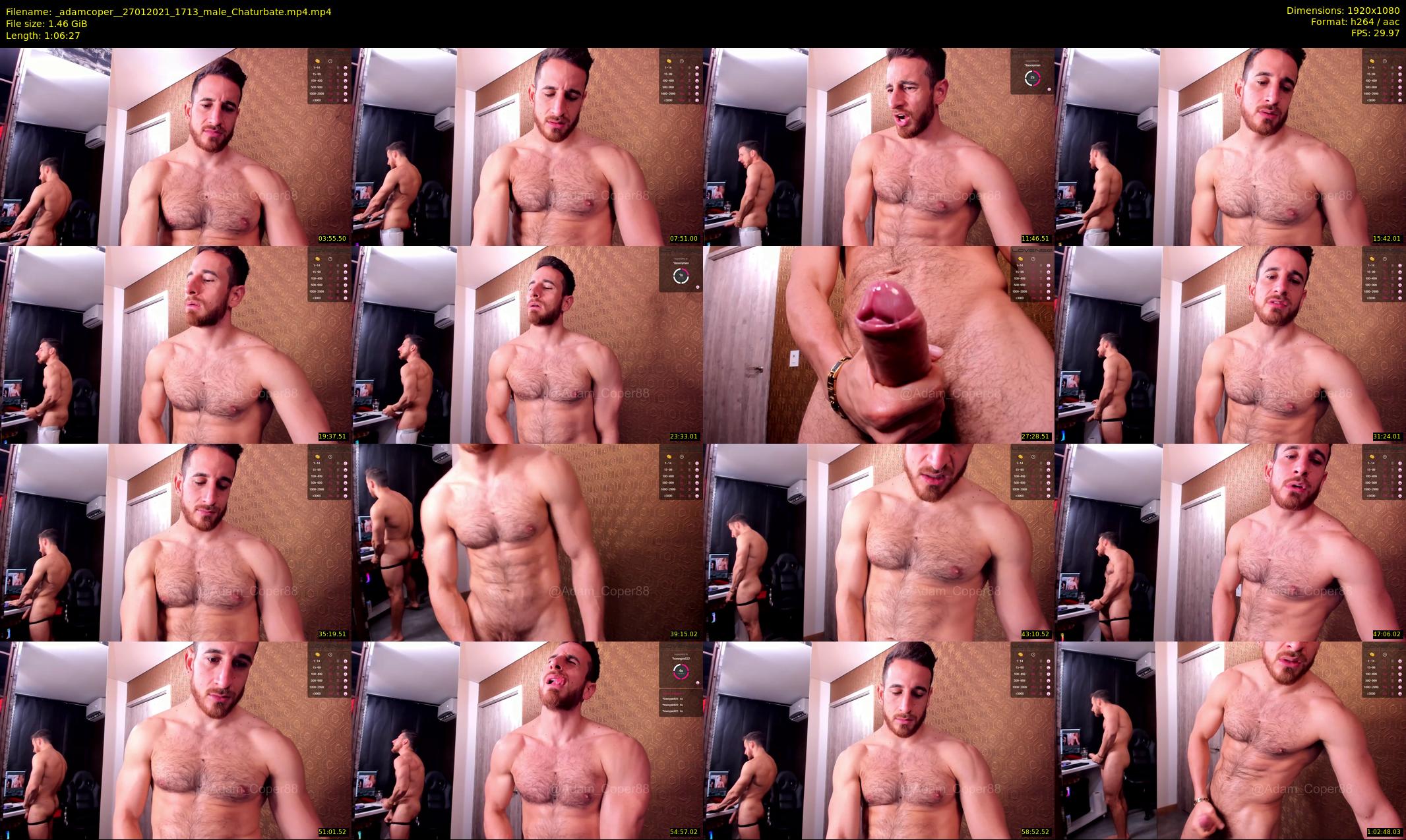 _adamcoper_ — 67 minute Chaturbate male cam show recording, 1080p, Jan 27, 2021