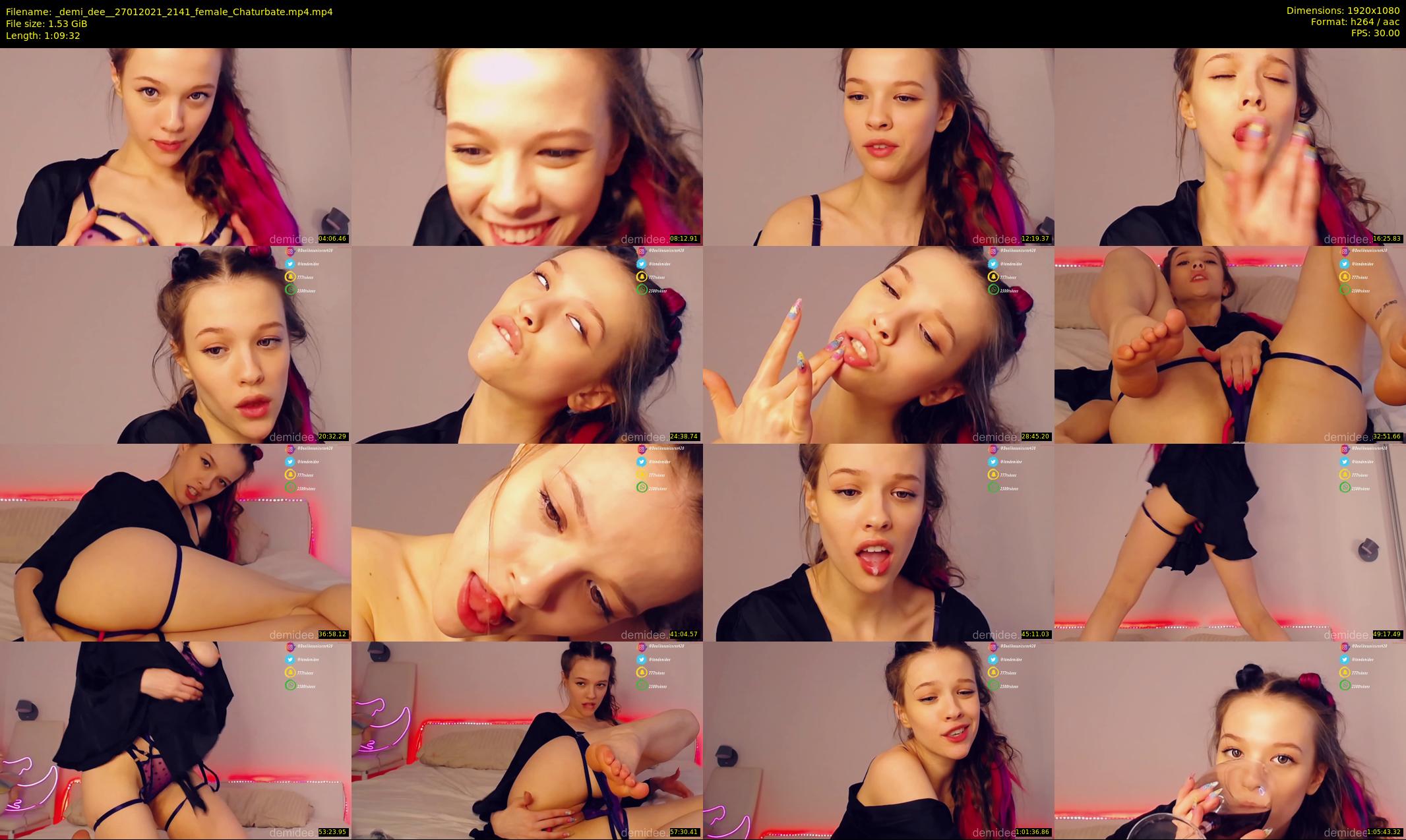 _demi_dee_ — 70 minute Chaturbate female cam show recording, 1080p, Jan 27, 2021
