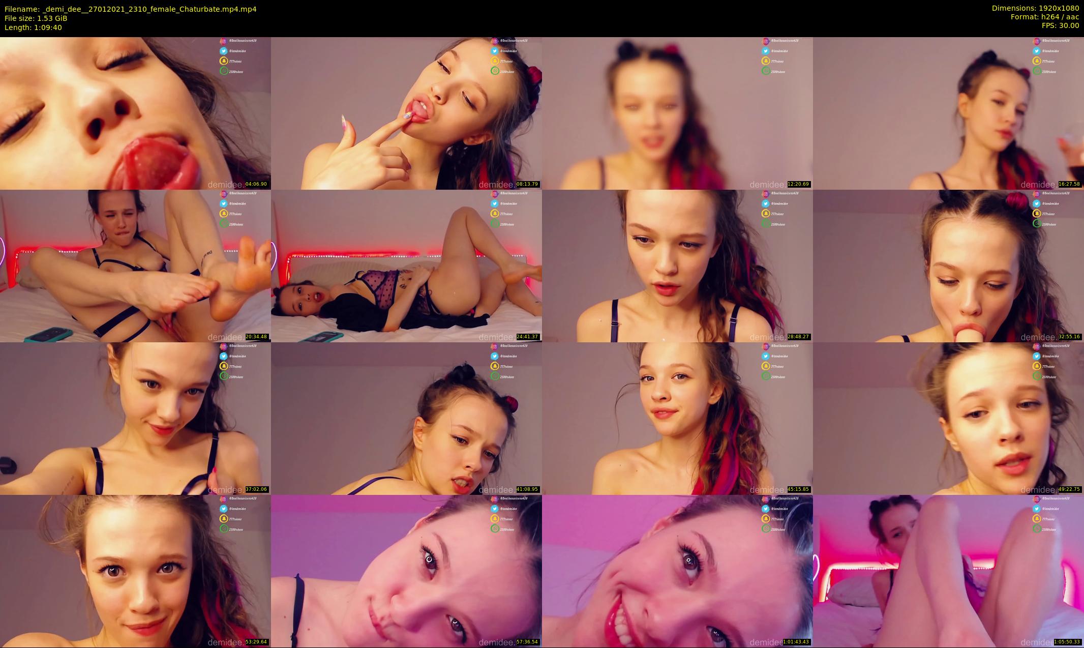 _demi_dee_ — 70 minute Chaturbate female cam show recording, 1080p, Jan 27, 2021
