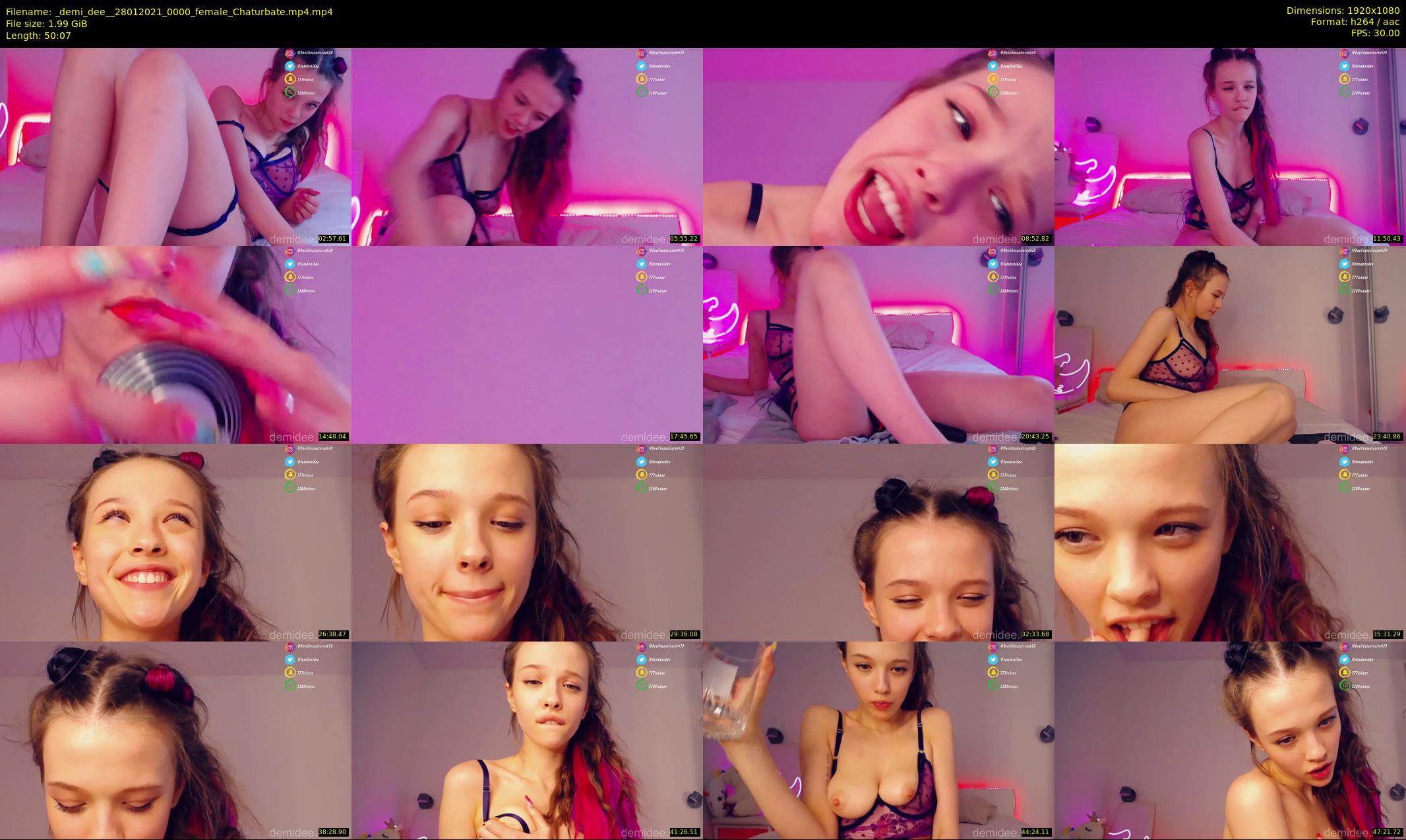 _demi_dee_ — 51 minute Chaturbate female cam show recording, 1080p, Jan 28, 2021