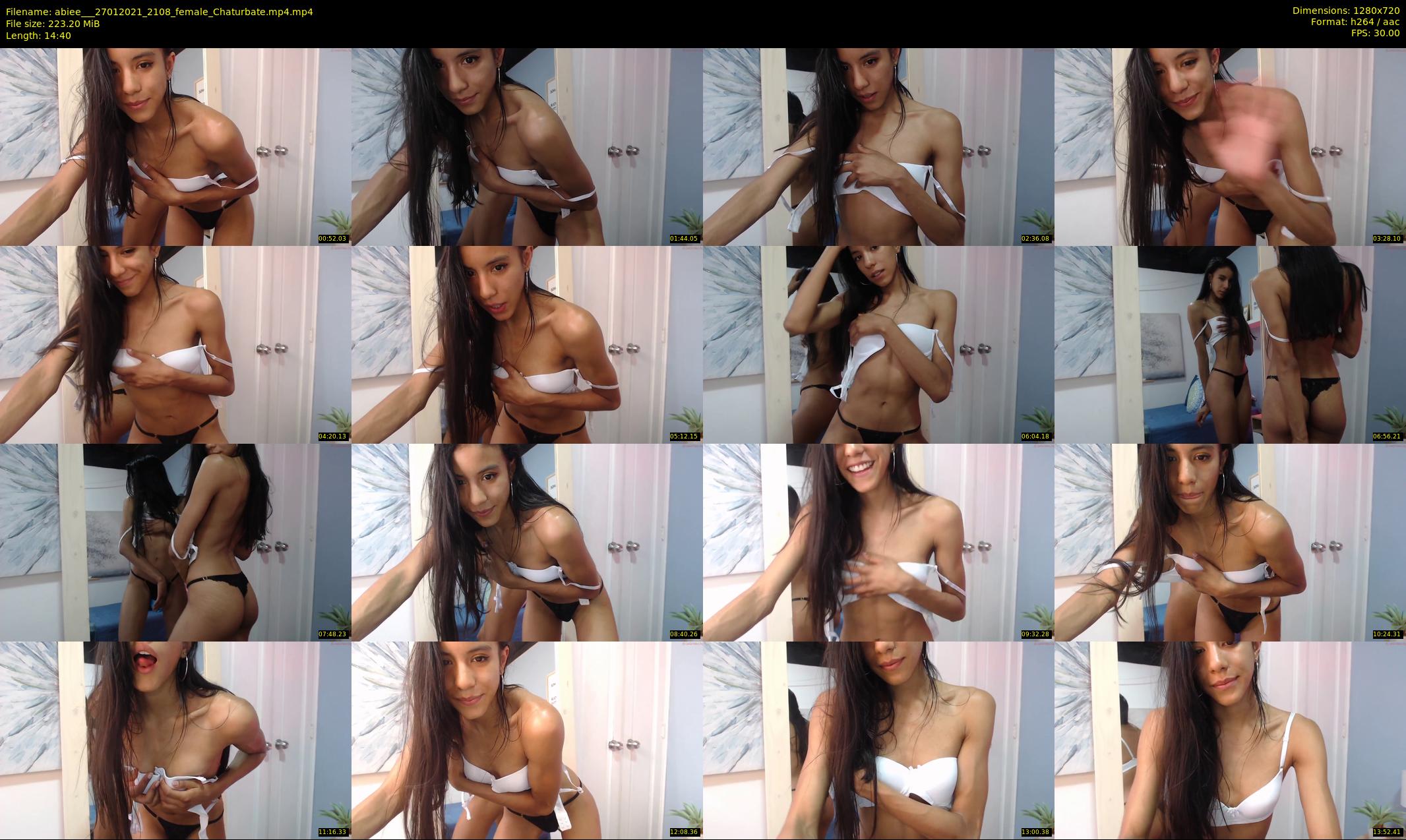 abiee__ — 15 minute Chaturbate female cam show recording, 720p, Jan 27, 2021