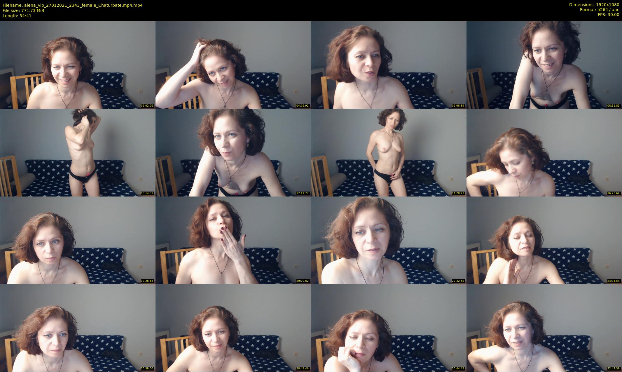 alena_vip — 35 minute Chaturbate female cam show recording, 1080p, Jan 27, 2021