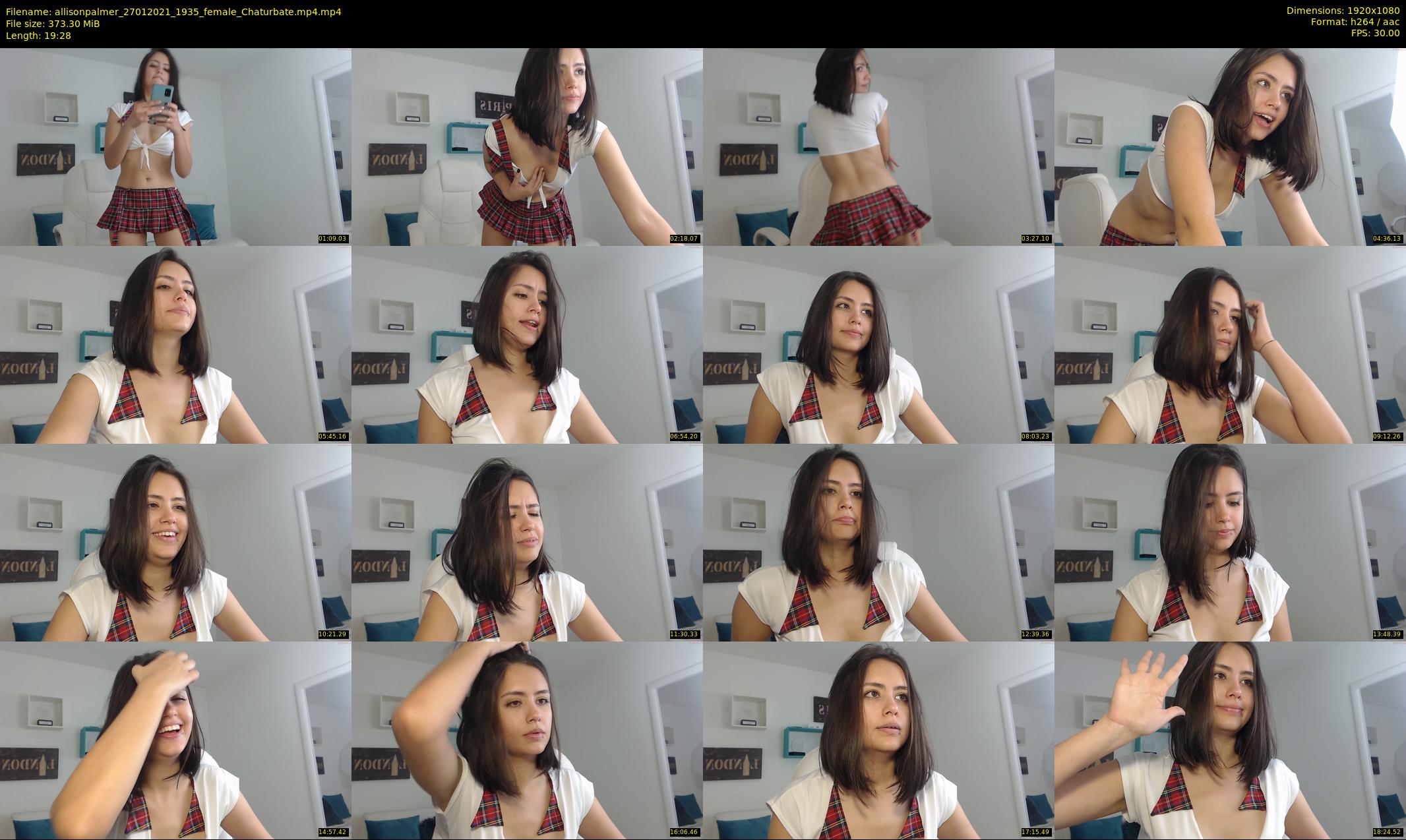 allisonpalmer — 20 minute Chaturbate female cam show recording, 1080p, Jan 27, 2021