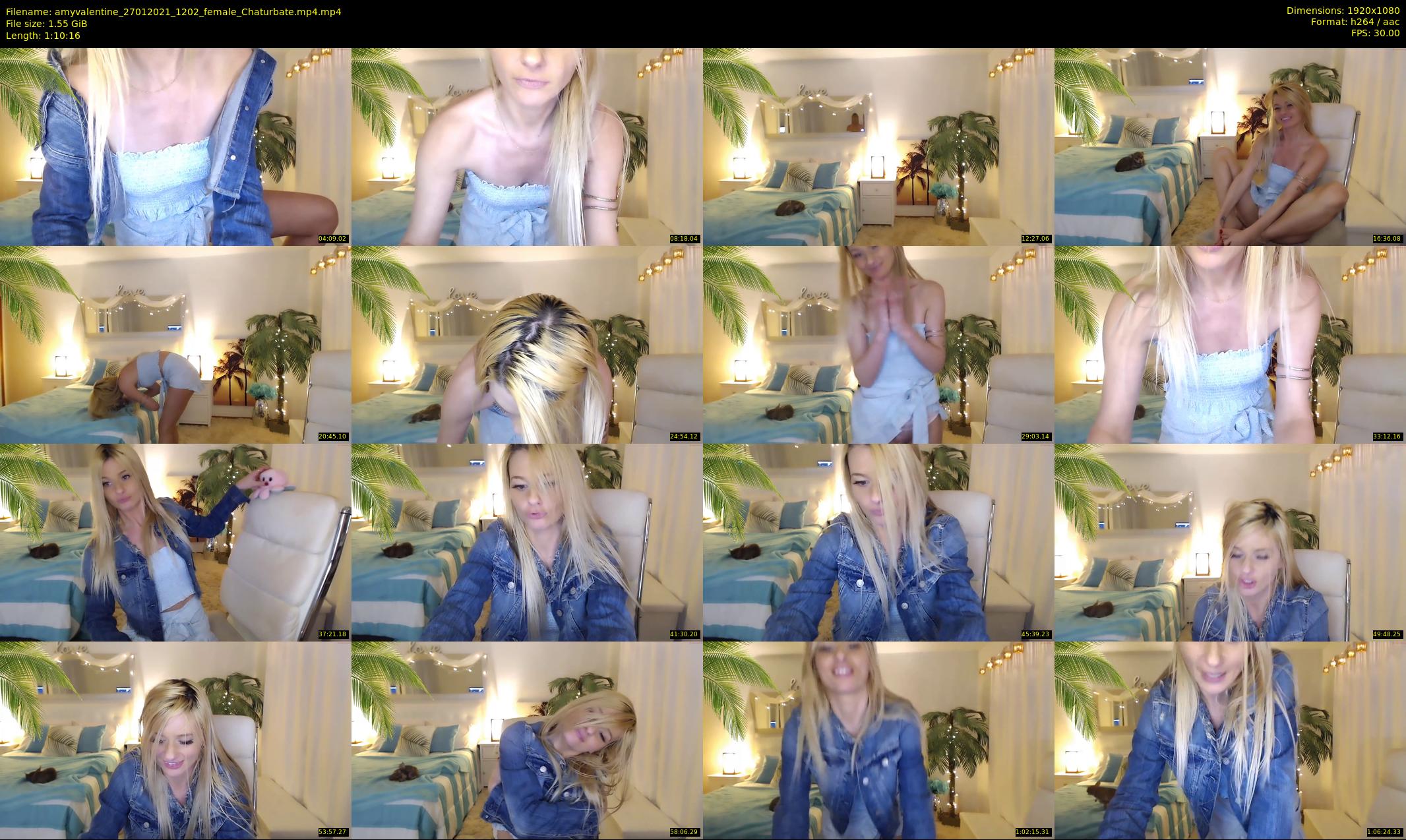 amyvalentine — 71 minute Chaturbate female cam show recording, 1080p, Jan 27, 2021