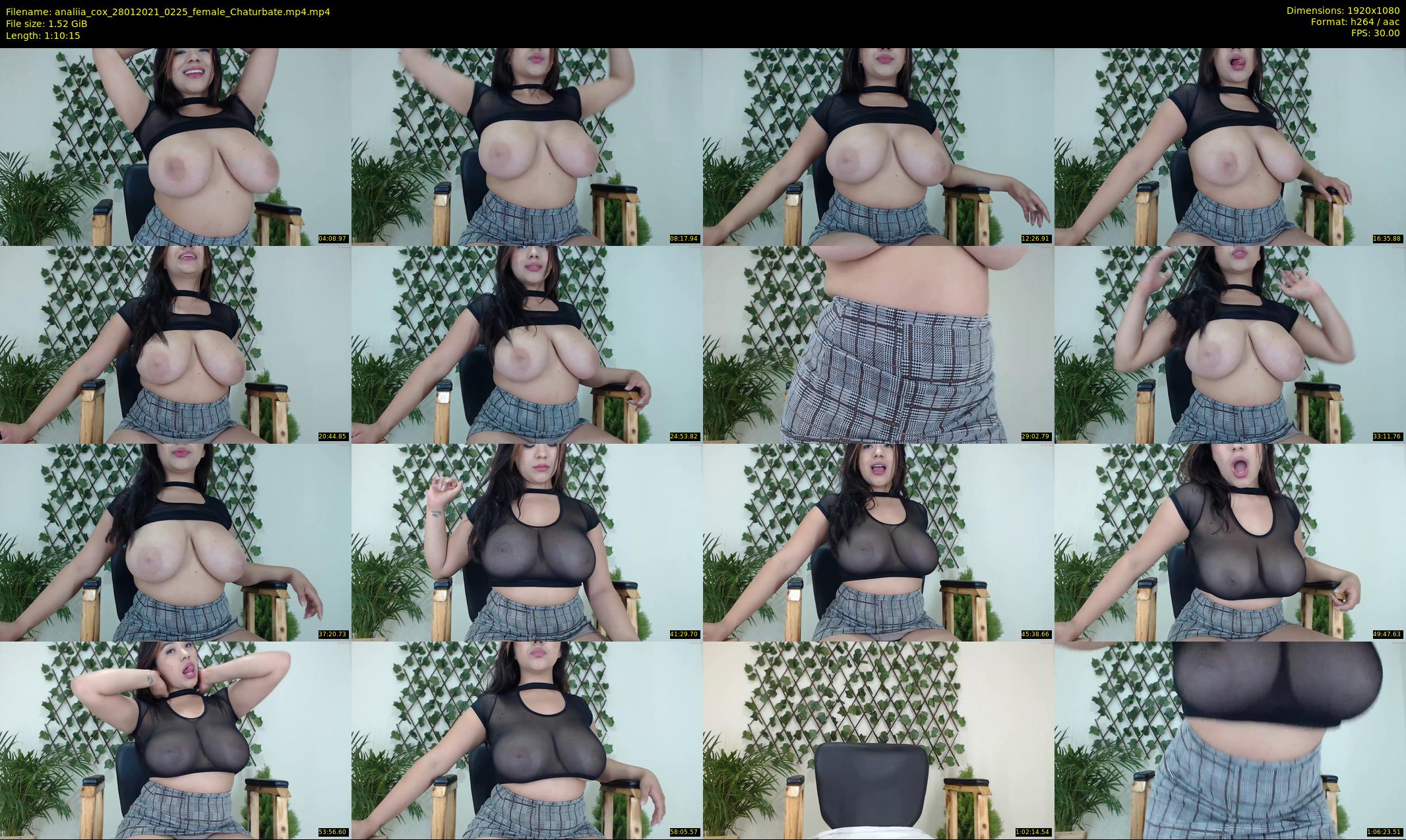 analiia_cox — 71 minute Chaturbate female cam show recording, 1080p, Jan 28, 2021
