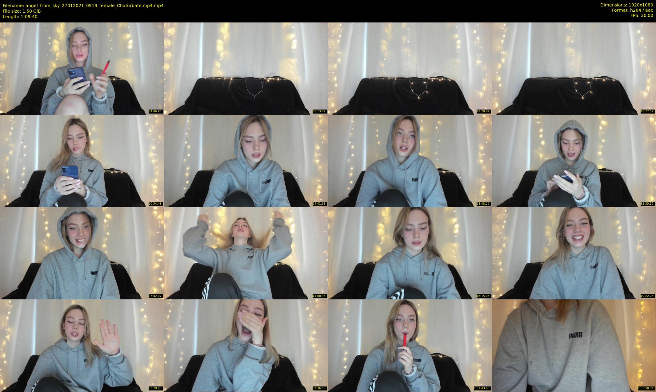 angel_from_sky — 70 minute Chaturbate female cam show recording, 1080p, Jan 27, 2021