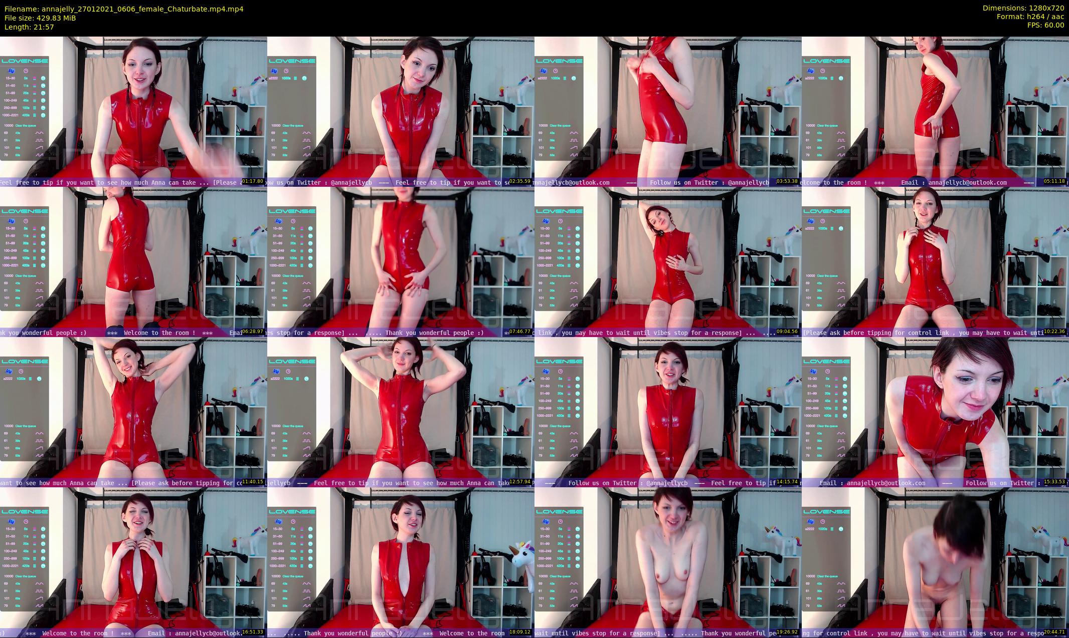 annajelly — 22 minute Chaturbate couple cam show recording, 720p, Jan 27, 2021