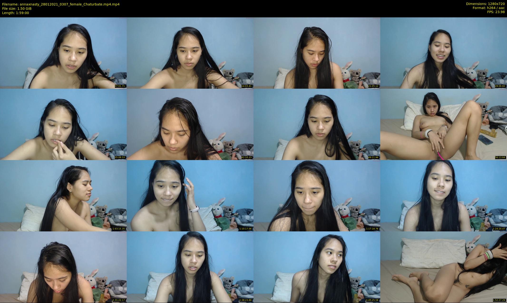 annaxnasty — 119 minute Chaturbate female cam show recording, 720p, Jan 28, 2021